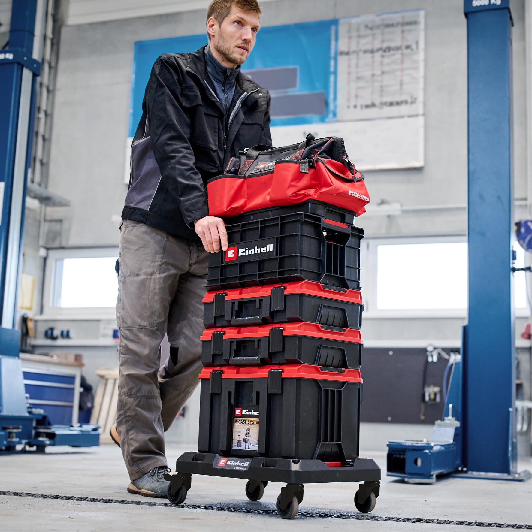 soporte-rodante-e-case-original-einhell-m-x-120-kg-ruedas-giratorias-bloqueables image 3