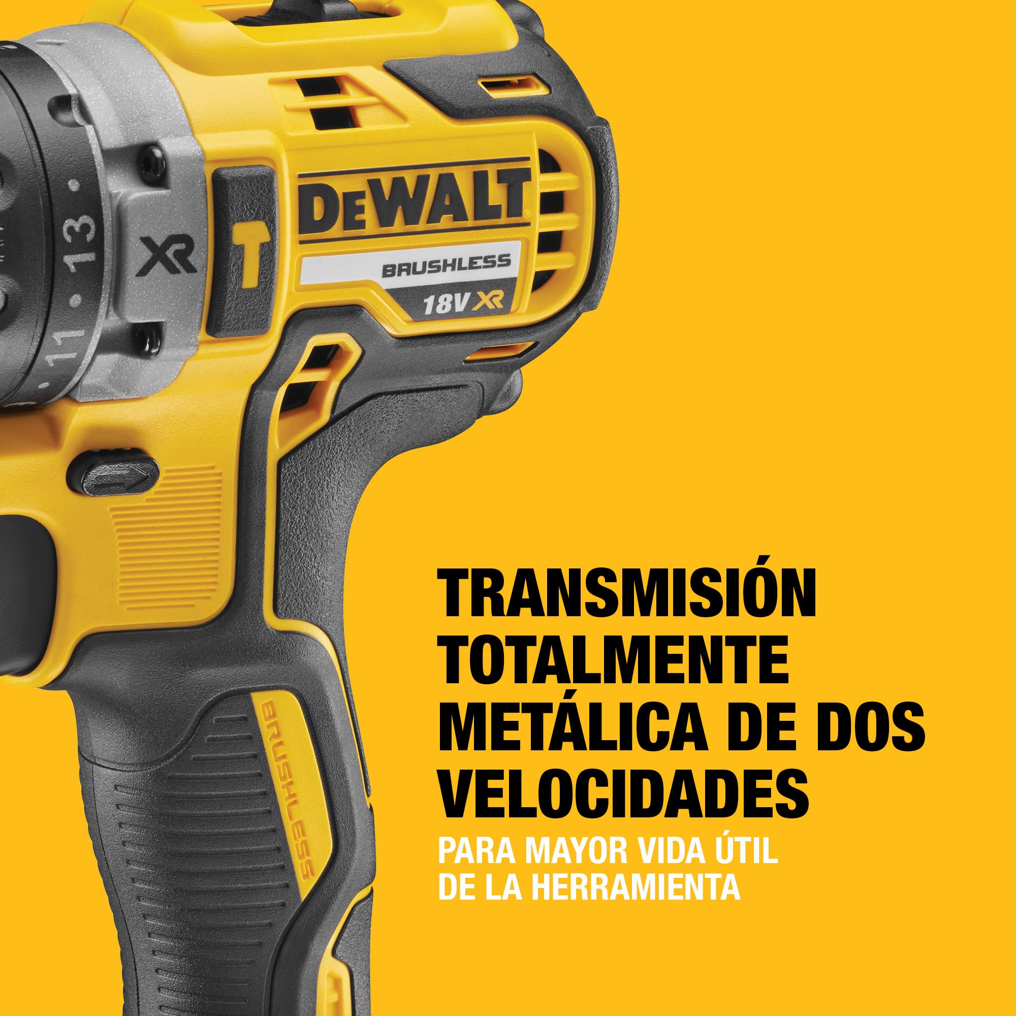 kit-combinado-dewalt-18v-xr-sin-escobillas-dck266p2-qw-taladro-percutor-atornill image 6