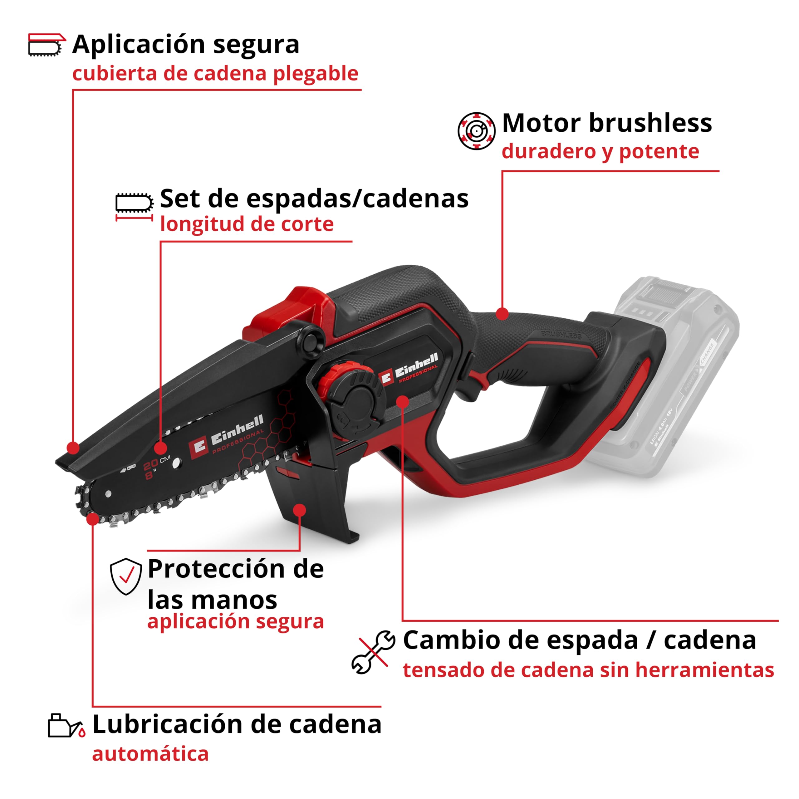 einhell-professional-gp-ps-18-20-li-bl-solo-motosierra-de-ramas-con-bater-a-18v- image 3