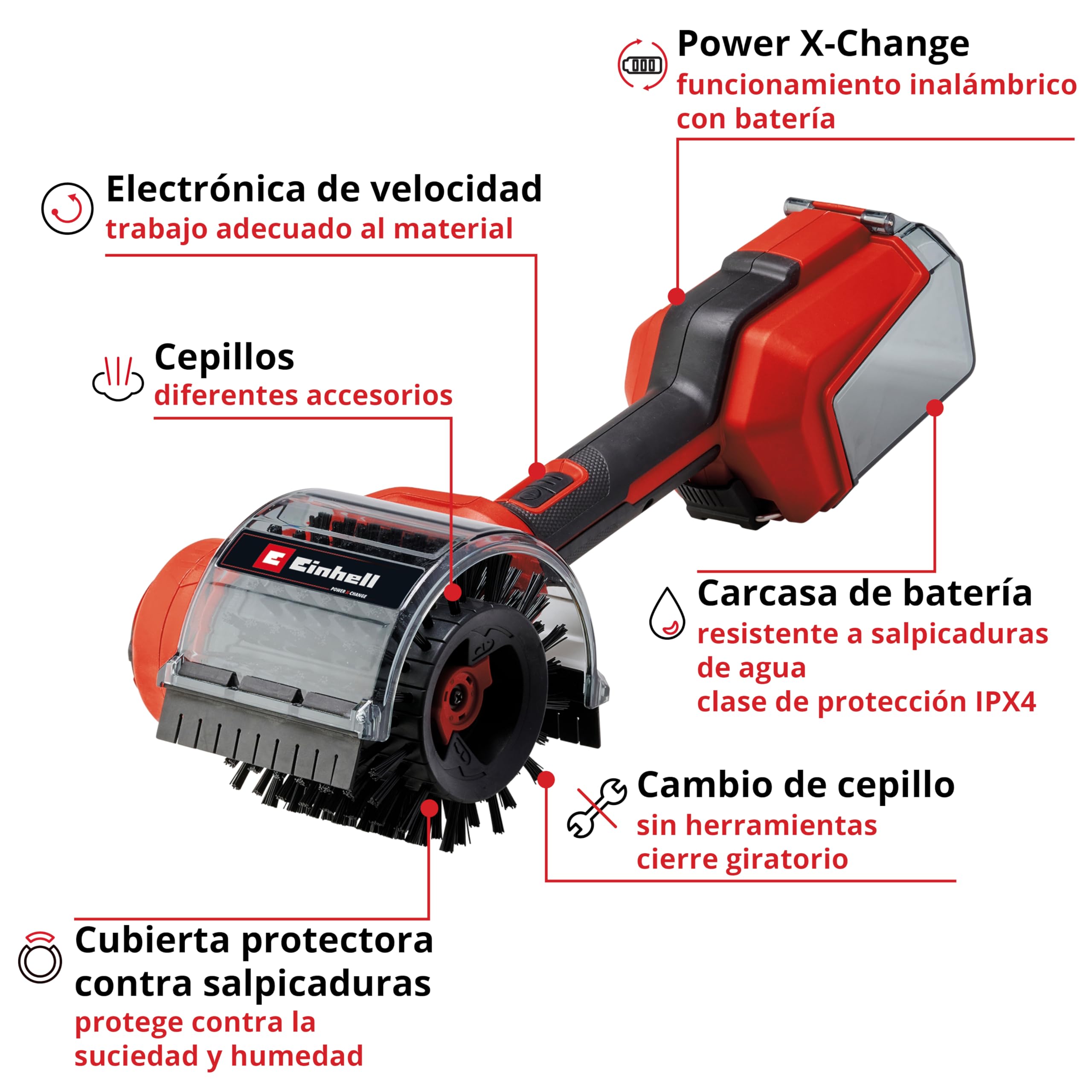 einhell-cepillo-de-limpieza-a-bater-a-picobella-18-90-power-x-change-18v-ipx4-2- image 3