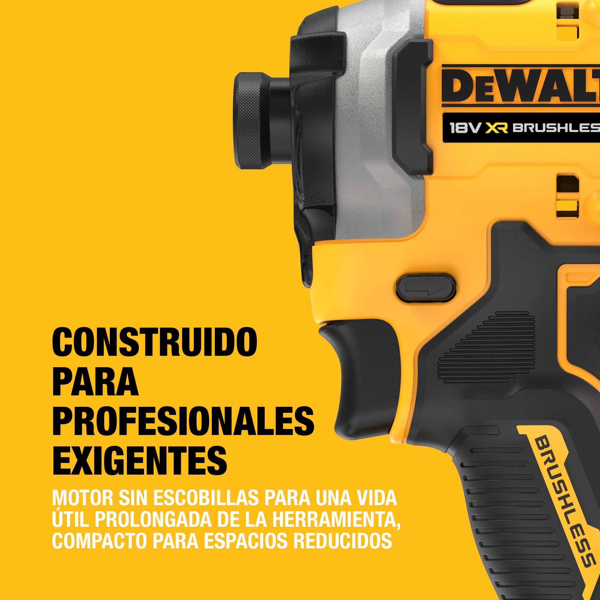 dewalt-atornillador-de-impacto-compacto-brushless-18v-xr-dcf850n-xj-205nm-101mm- image 2