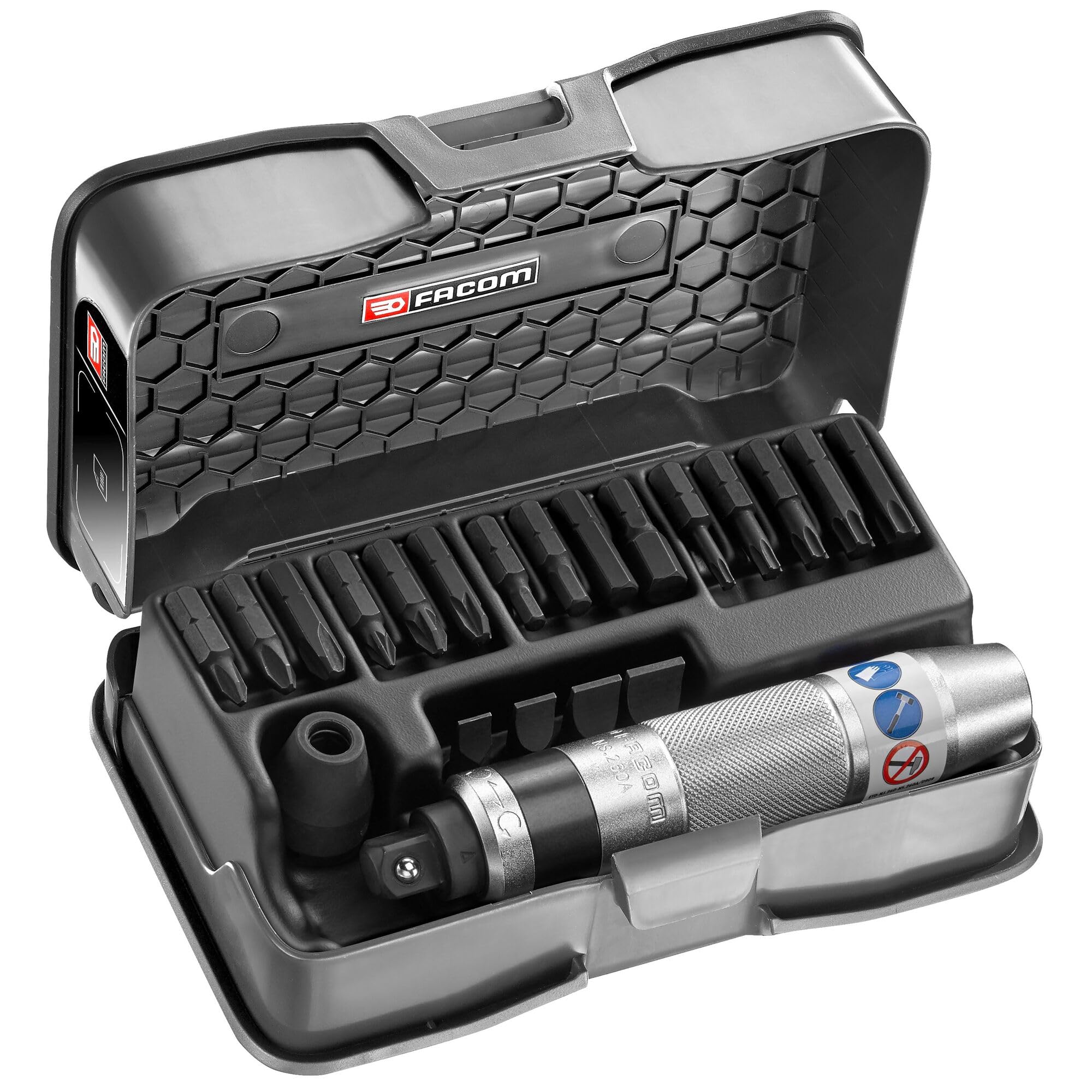 facom-ns-265m-juego-de-impacto-1-2-con-21-herramientas-para-destornillador-de-im image 1