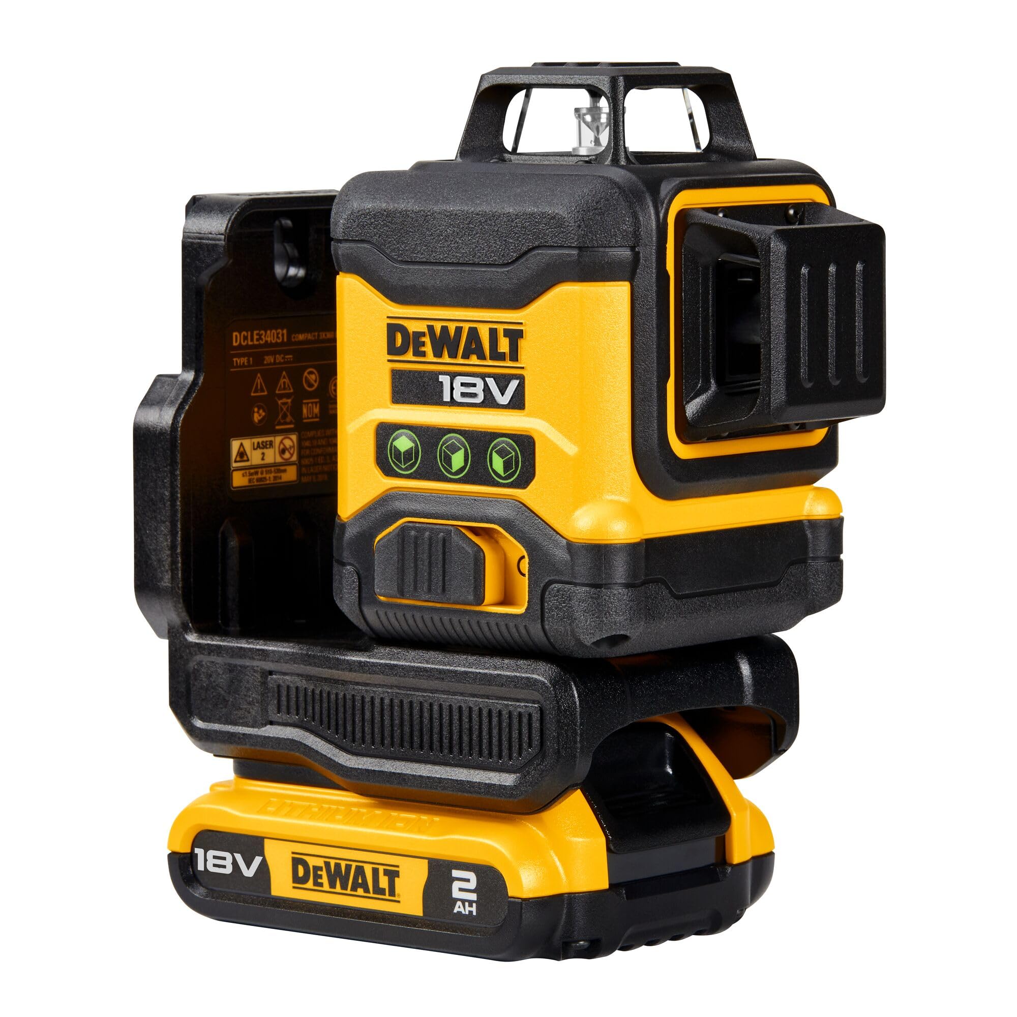 nivel-l-ser-autonivelante-verde-dewalt-dcle34031d1-qw-de-3-l-neas-360-con-bater- image 2