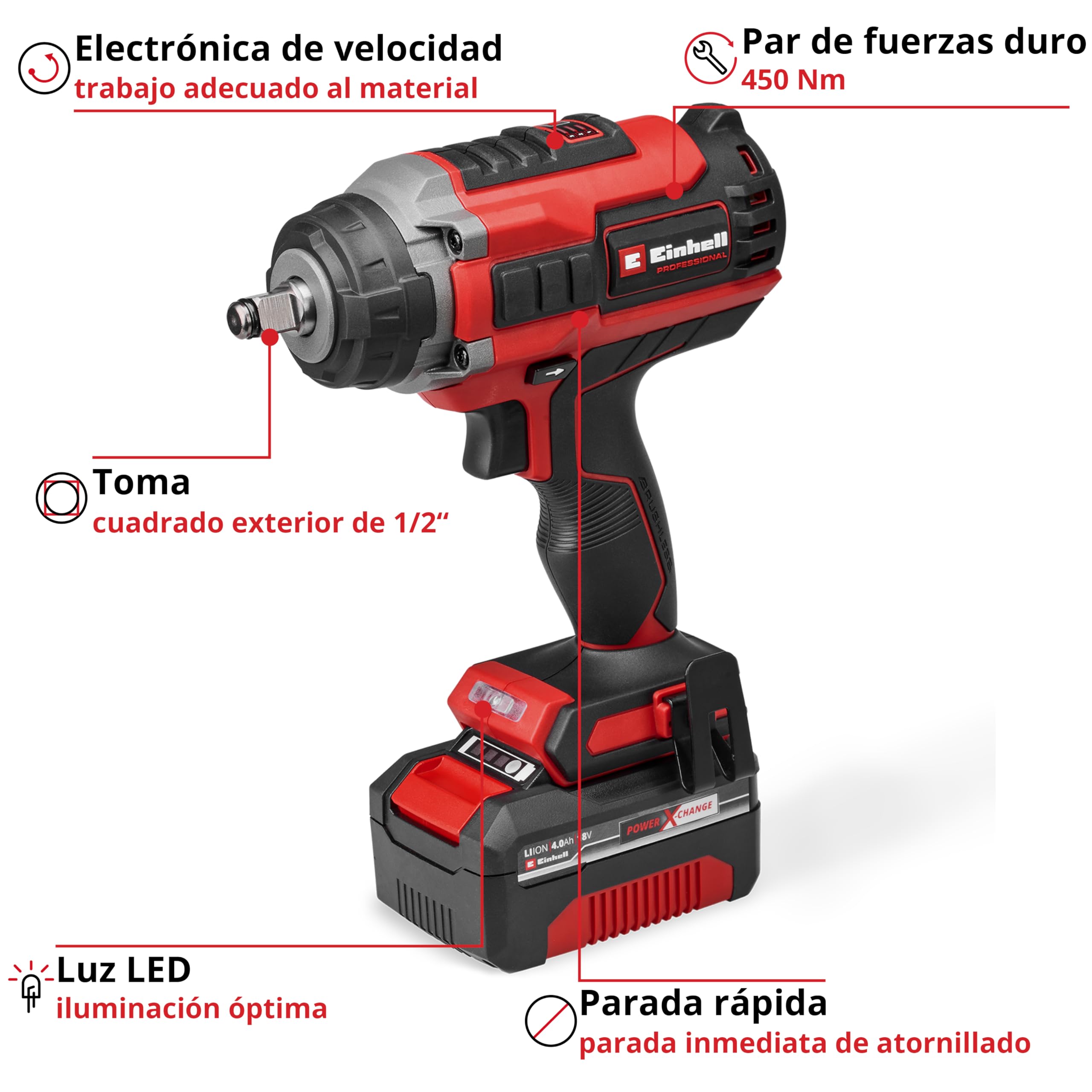 einhell-professional-impaxxo-18-450-atornillador-de-impacto-a-bater-a-18v-brushl image 3