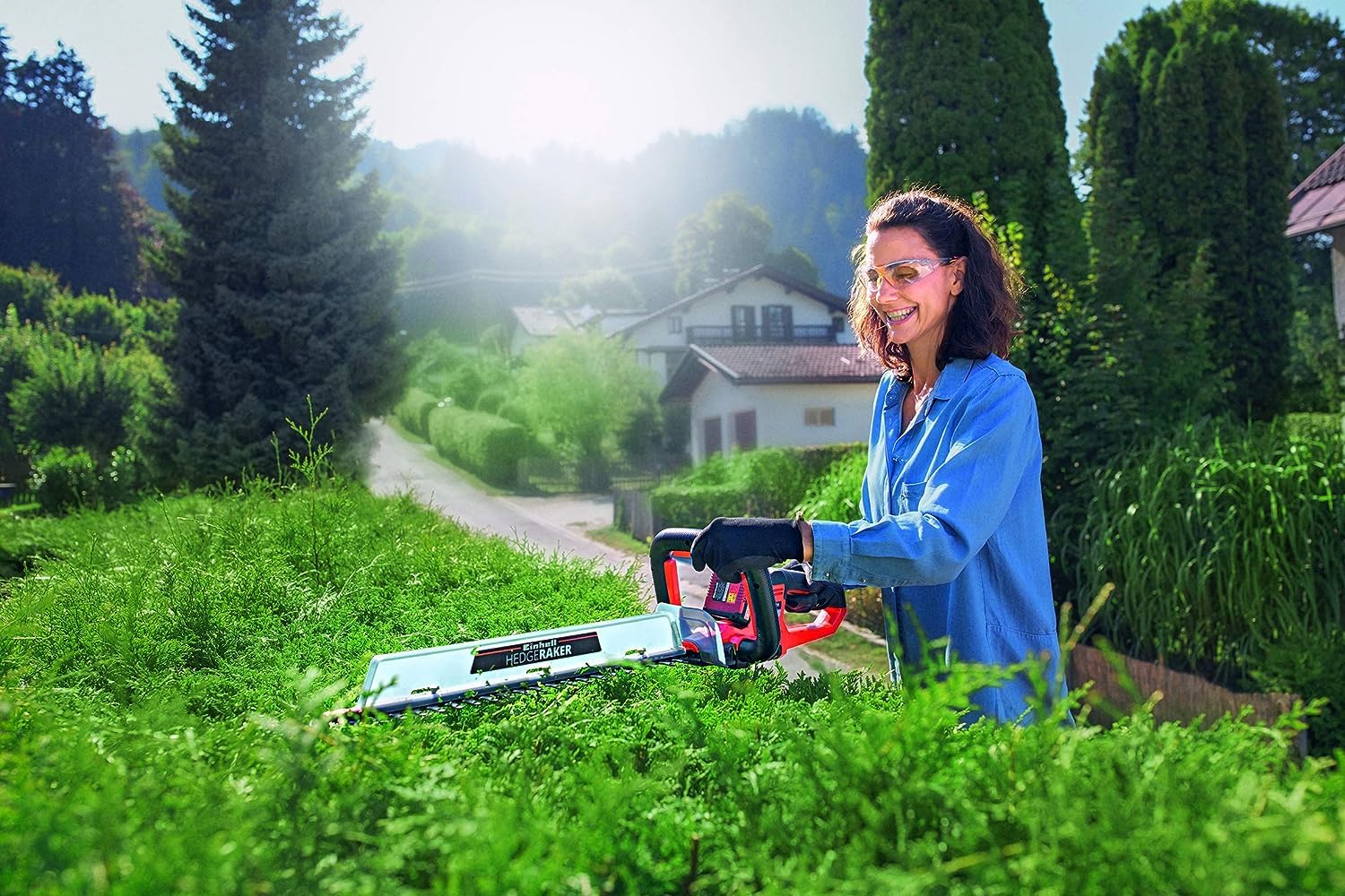 einhell-cortasetos-inal-mbrico-arcurra-18-55-power-x-change-18v-55-cm-de-corte-1 image 4