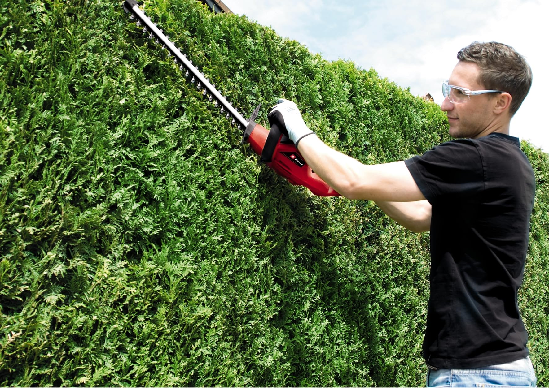 einhell-gh-eh-4245-recortasetos-el-ctrico-con-cable-230-v-420-w-corte-450-mm image 2