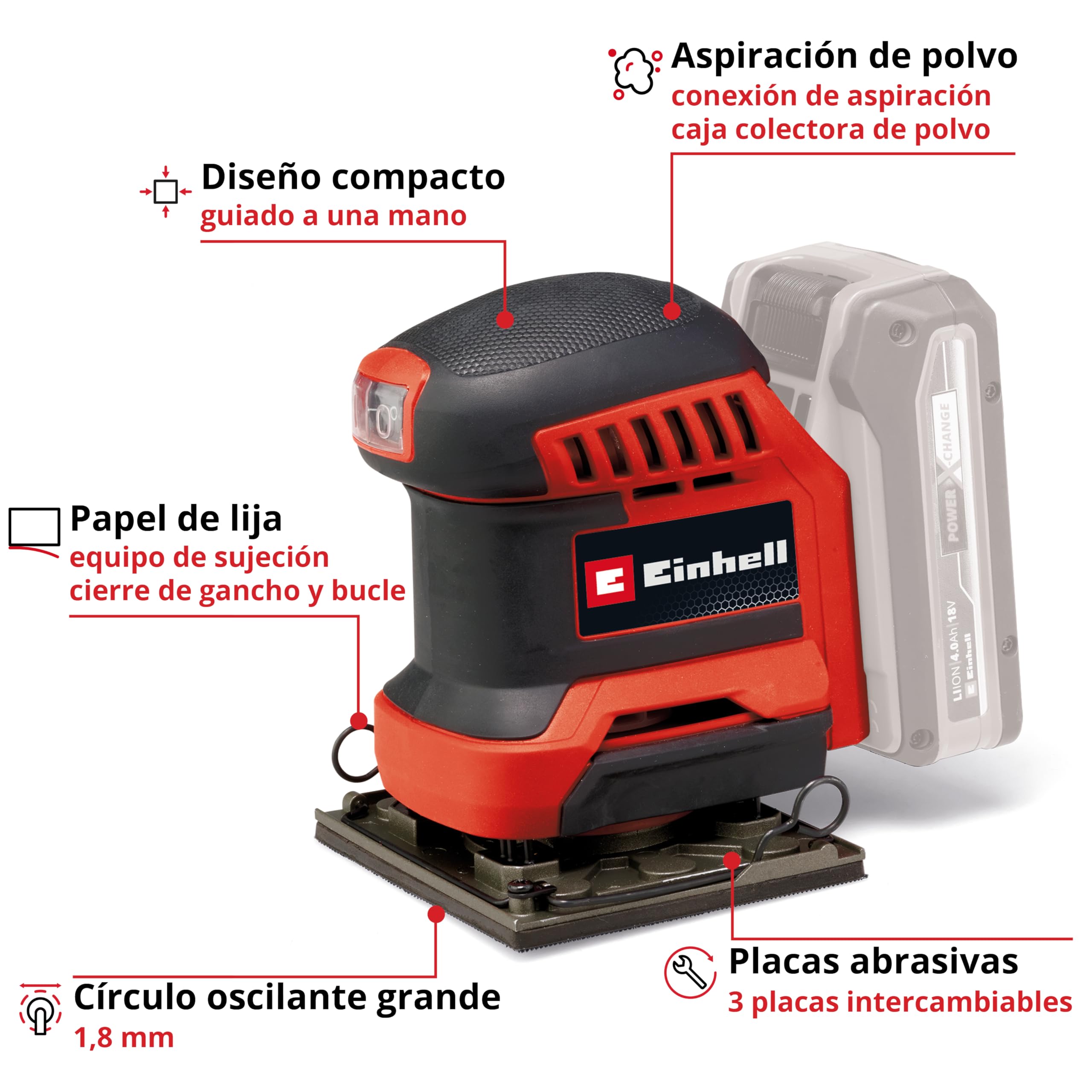 einhell-lijadora-de-pu-o-a-bater-a-te-os-18-113-3x-li-solo-power-x-change-18v-3- image 3