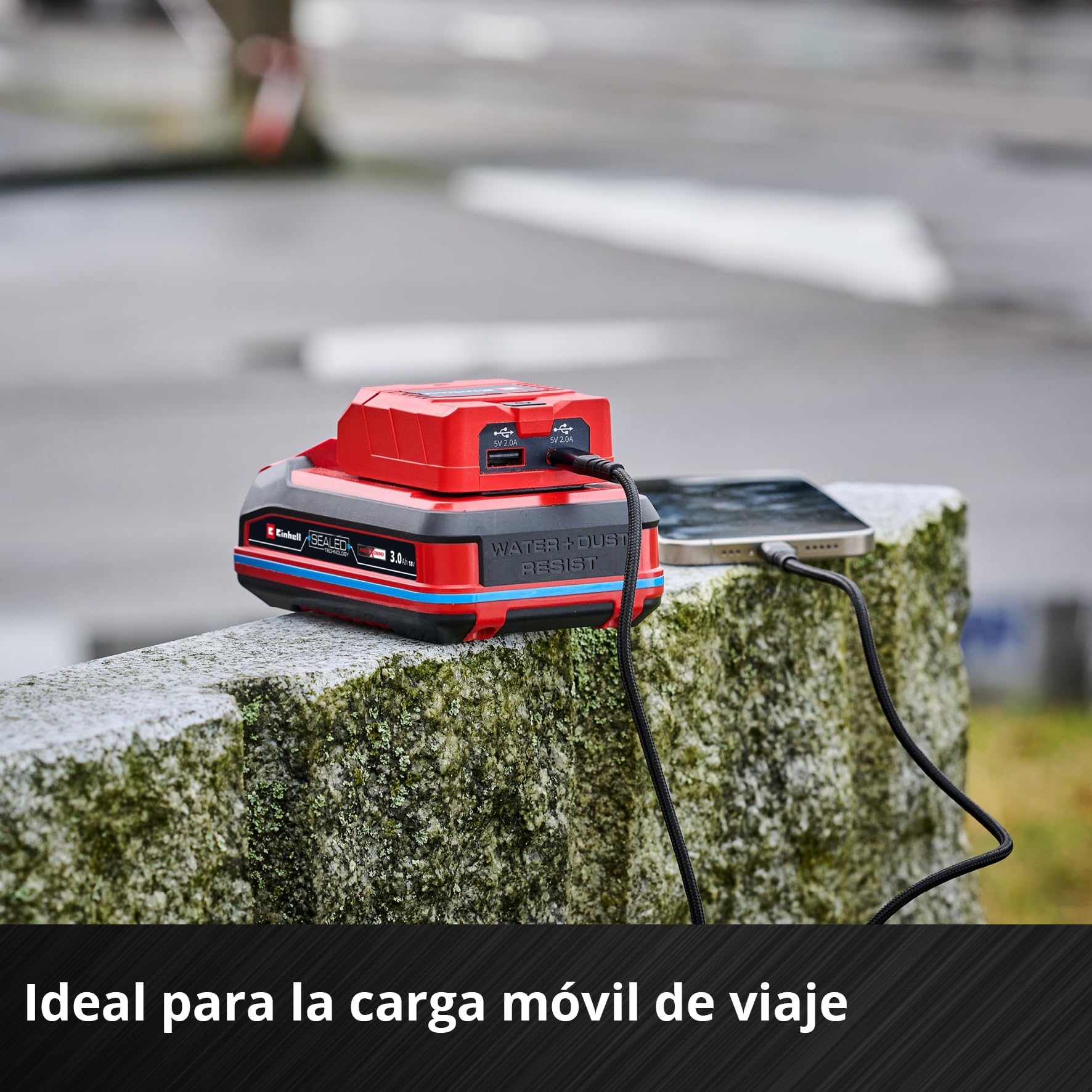 einhell-adaptador-de-bater-a-tc-cp-18-li-usb-a-y-usb-c-power-x-change-18-v image 6