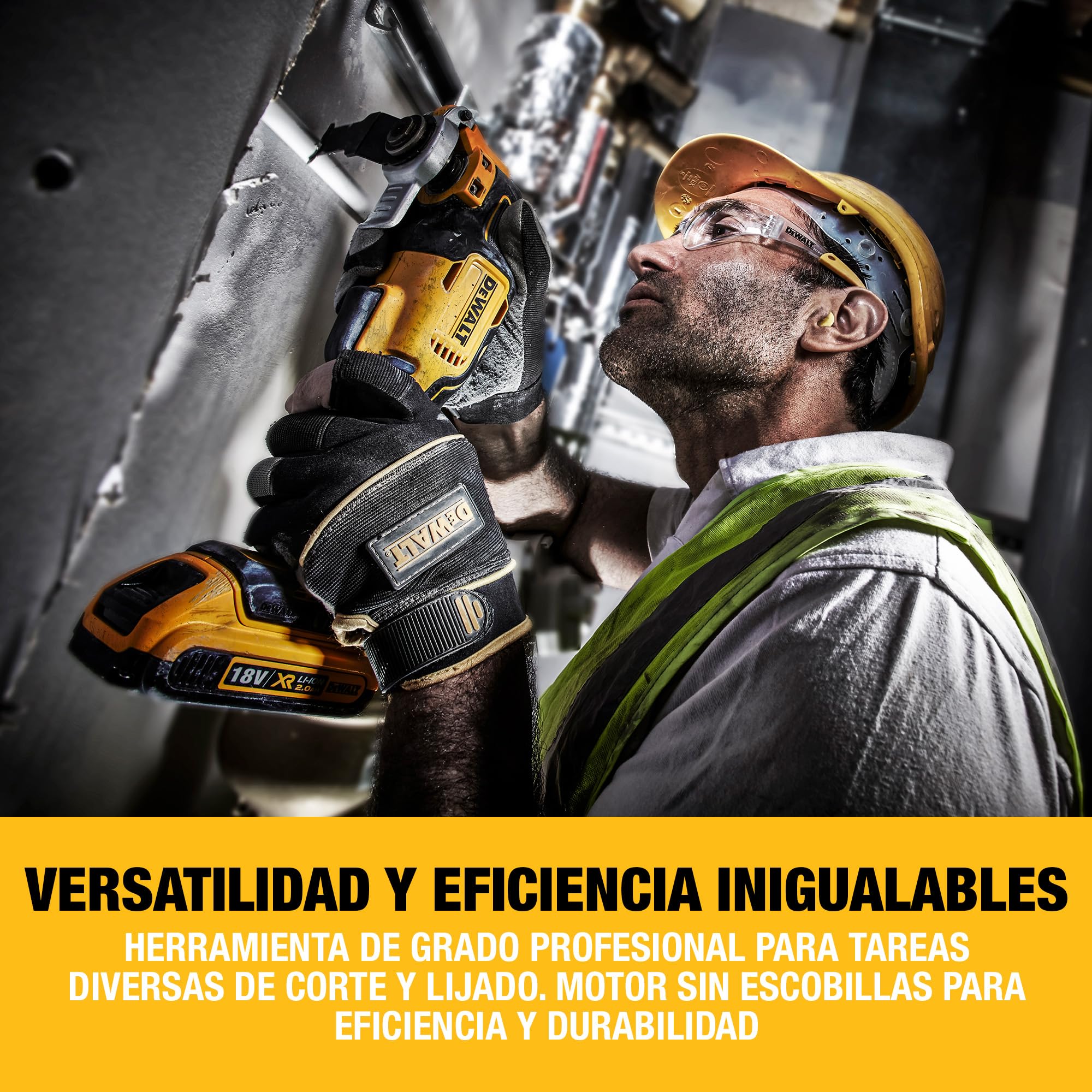 dewalt-multiherramienta-oscilante-sin-escobillas-18v-xr-dcs355n-xj-cuerpo-solo-s image 2