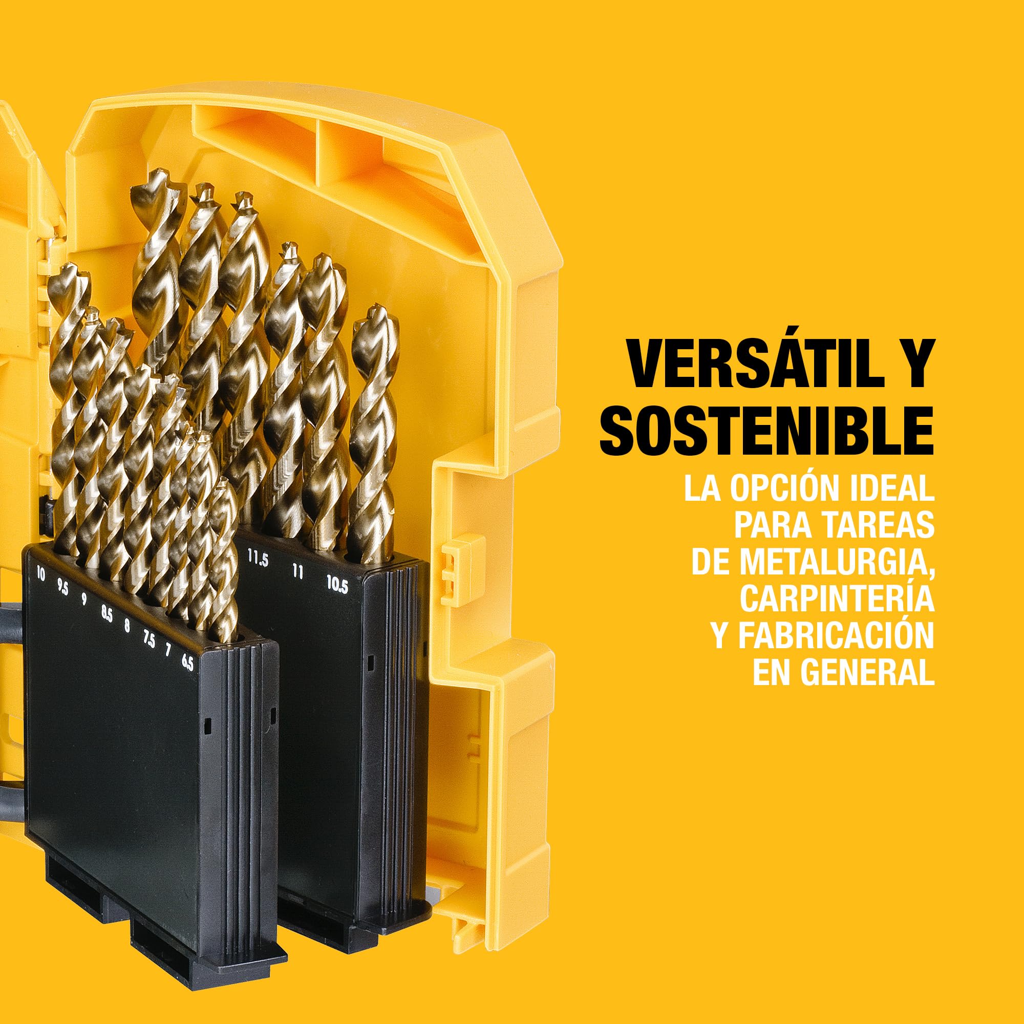 dewalt-set-de-brocas-para-metal-extreme-2-hss-g-29-piezas-dt7926-xj image 2
