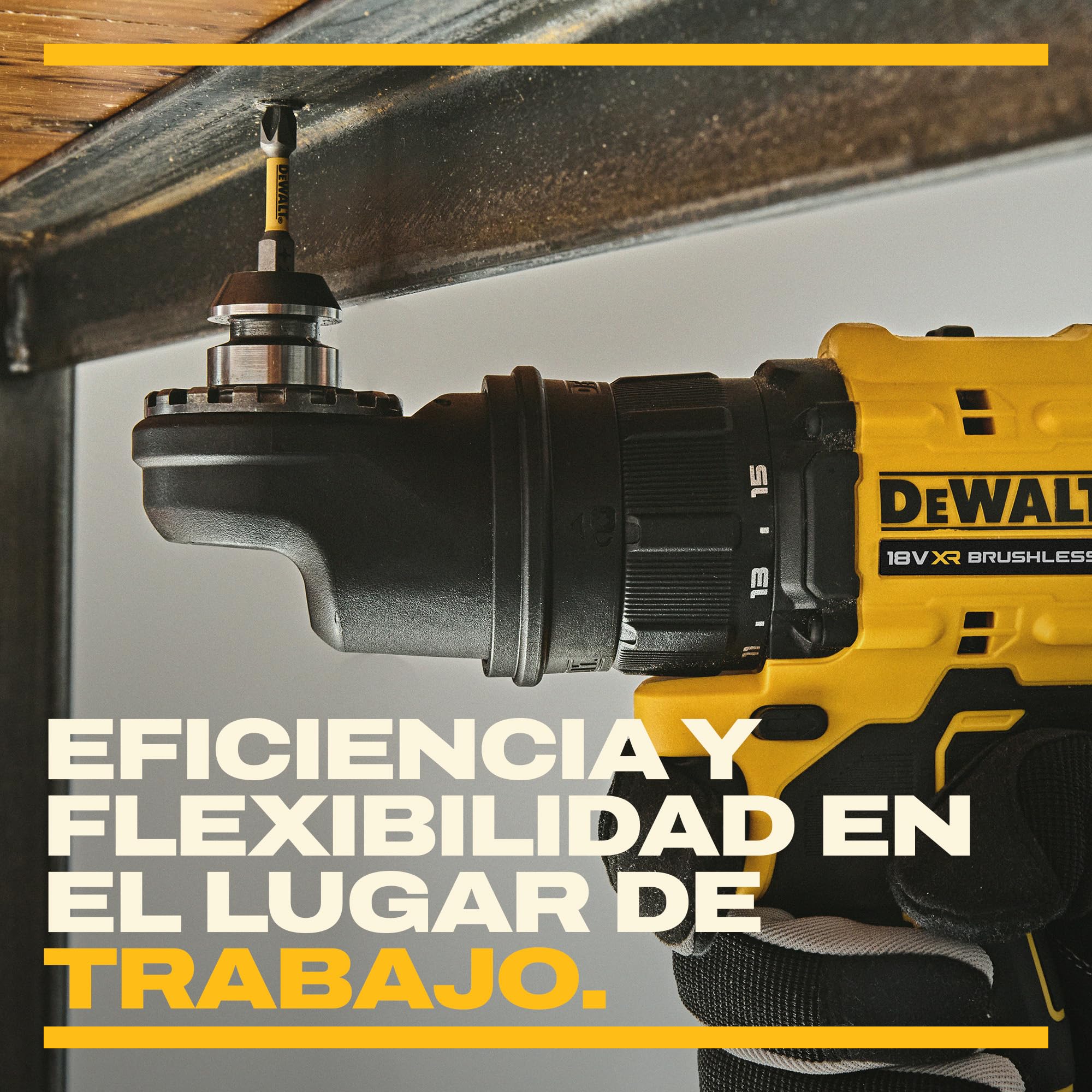 dewalt-dcd803kn-xj-taladro-atornillador-18v-xr-multicabezal-con-4-cabezales-moto image 3