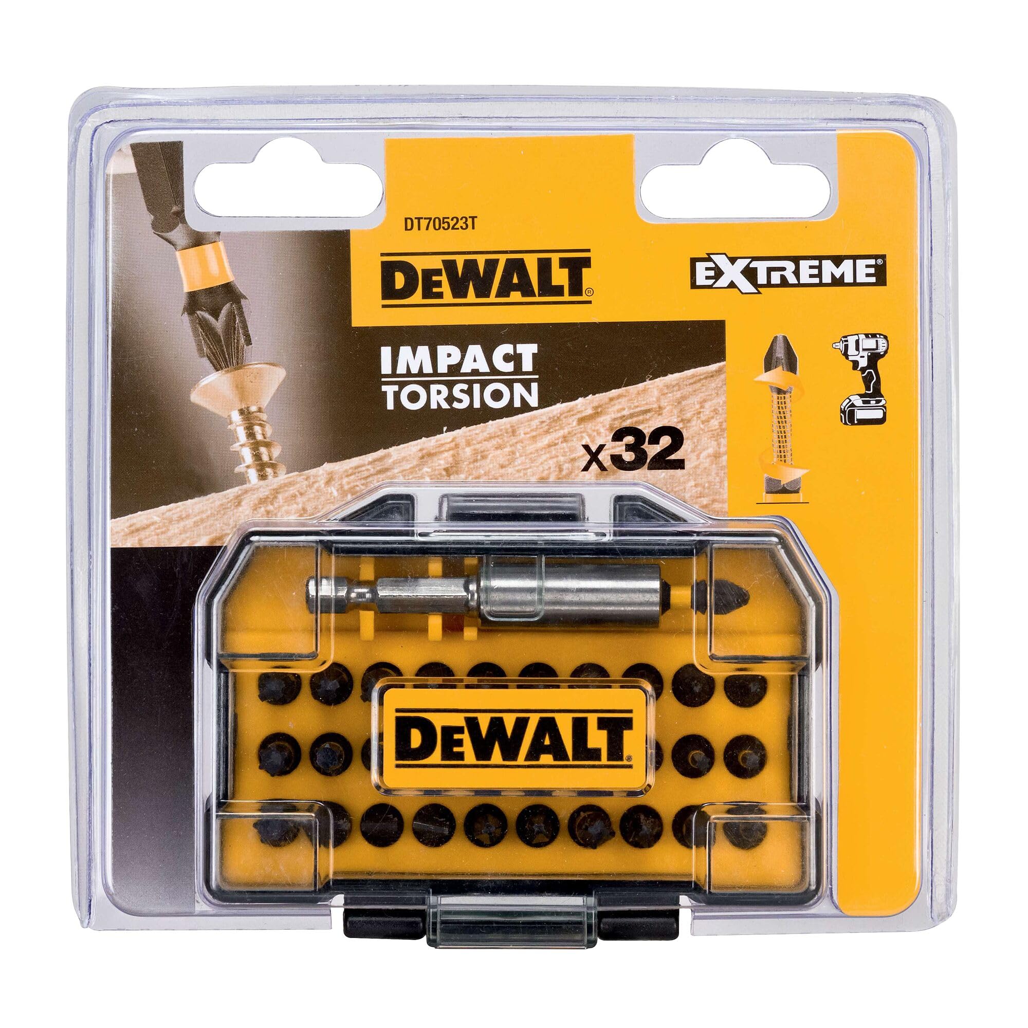 dewalt-kit-de-puntas-para-atornillar-extreme-flextorq-dt70523t-qz-32-piezas image 2