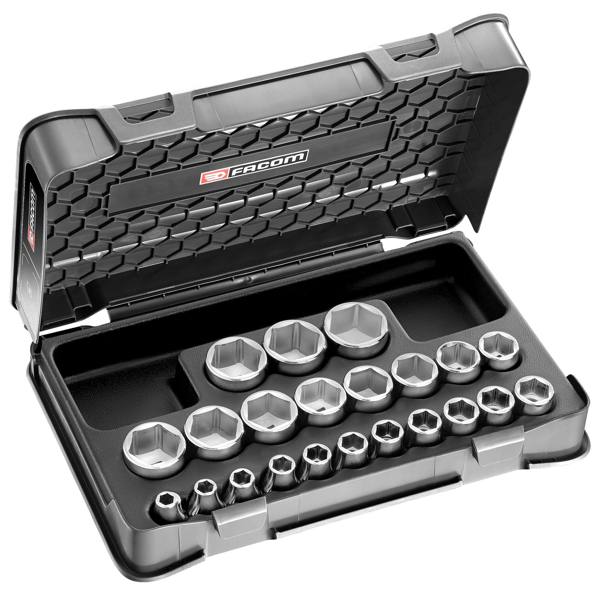 facom-s-401b-juego-de-22-herramientas-mec-nicas-con-llaves-de-vaso-1-2 image 1
