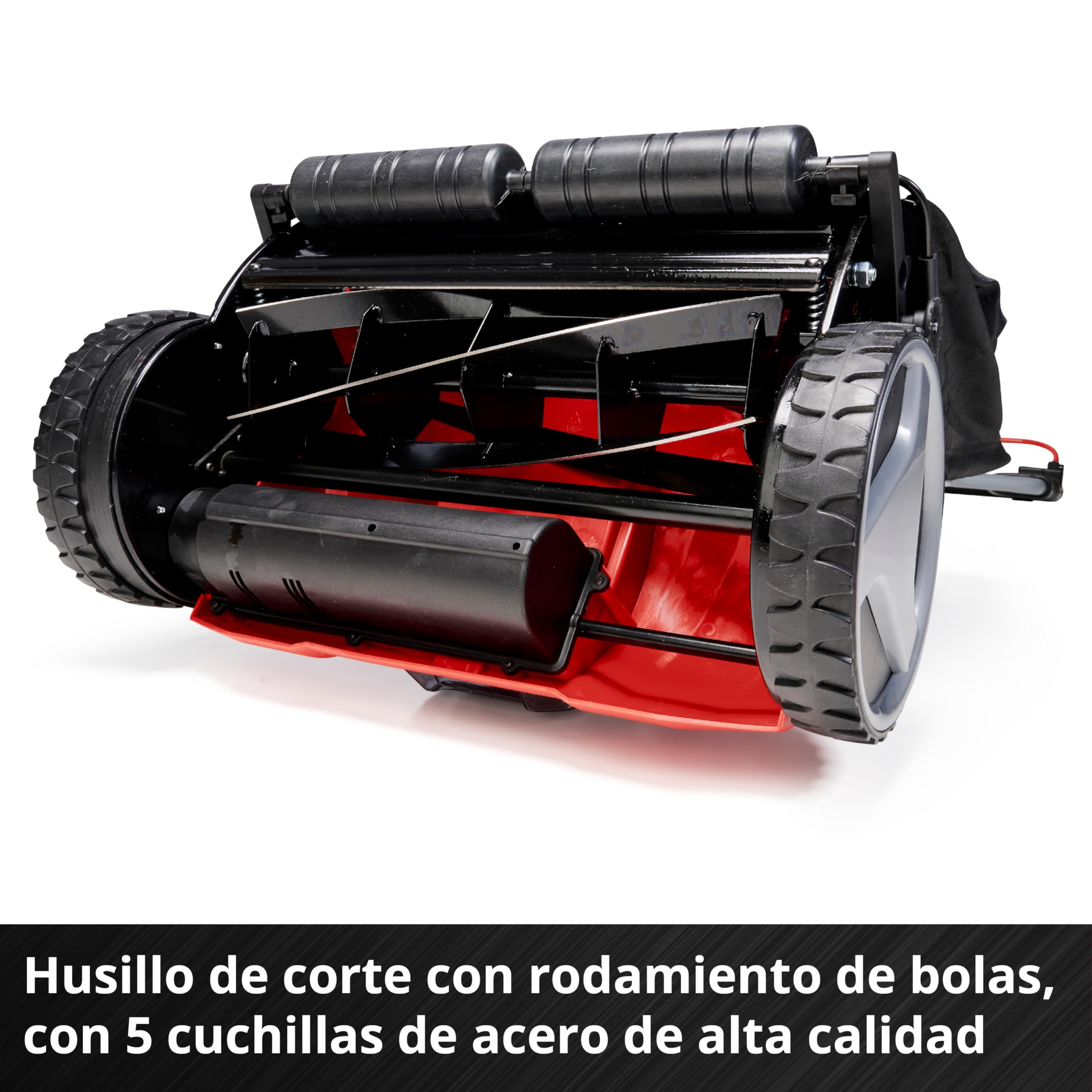 einhell-cortac-sped-a-bater-a-ge-hm-18-38-li-solo-pxc-18v-5-cuchillas-de-acero image 7