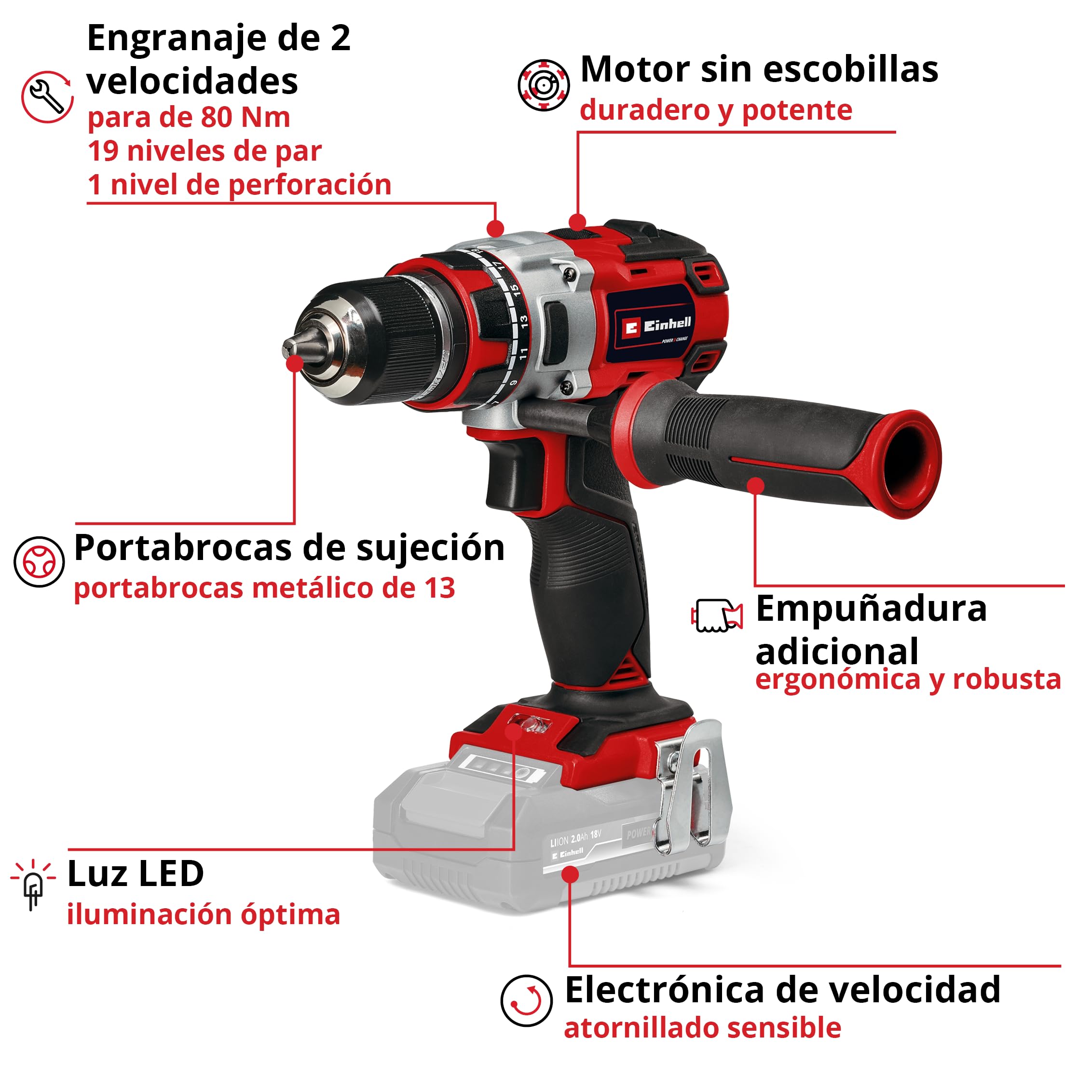 einhell-professional-taladro-atornillador-con-bater-a-tp-cd-18-80-li-bl-solo-pow image 3