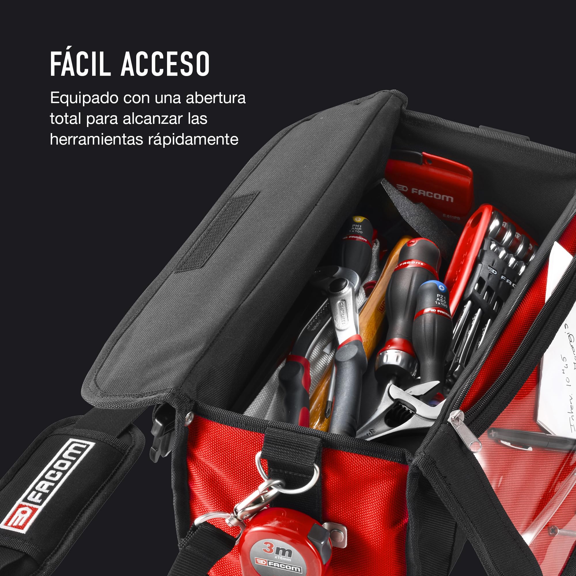 facom-bs-smbpb-bolsa-portaherramientas-18-ligera-y-resistente-doble-asa-y-correa image 3