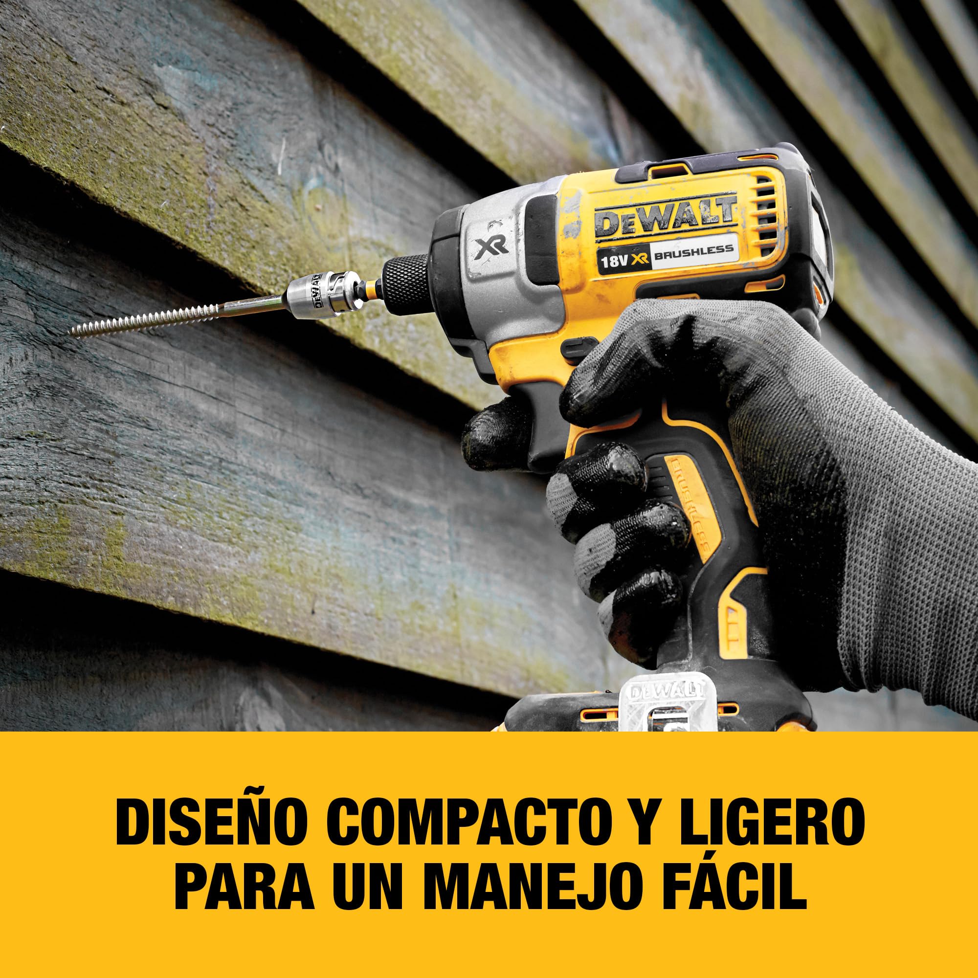 kit-combinado-dewalt-18v-xr-sin-escobillas-dck266p2-qw-taladro-percutor-atornill image 7