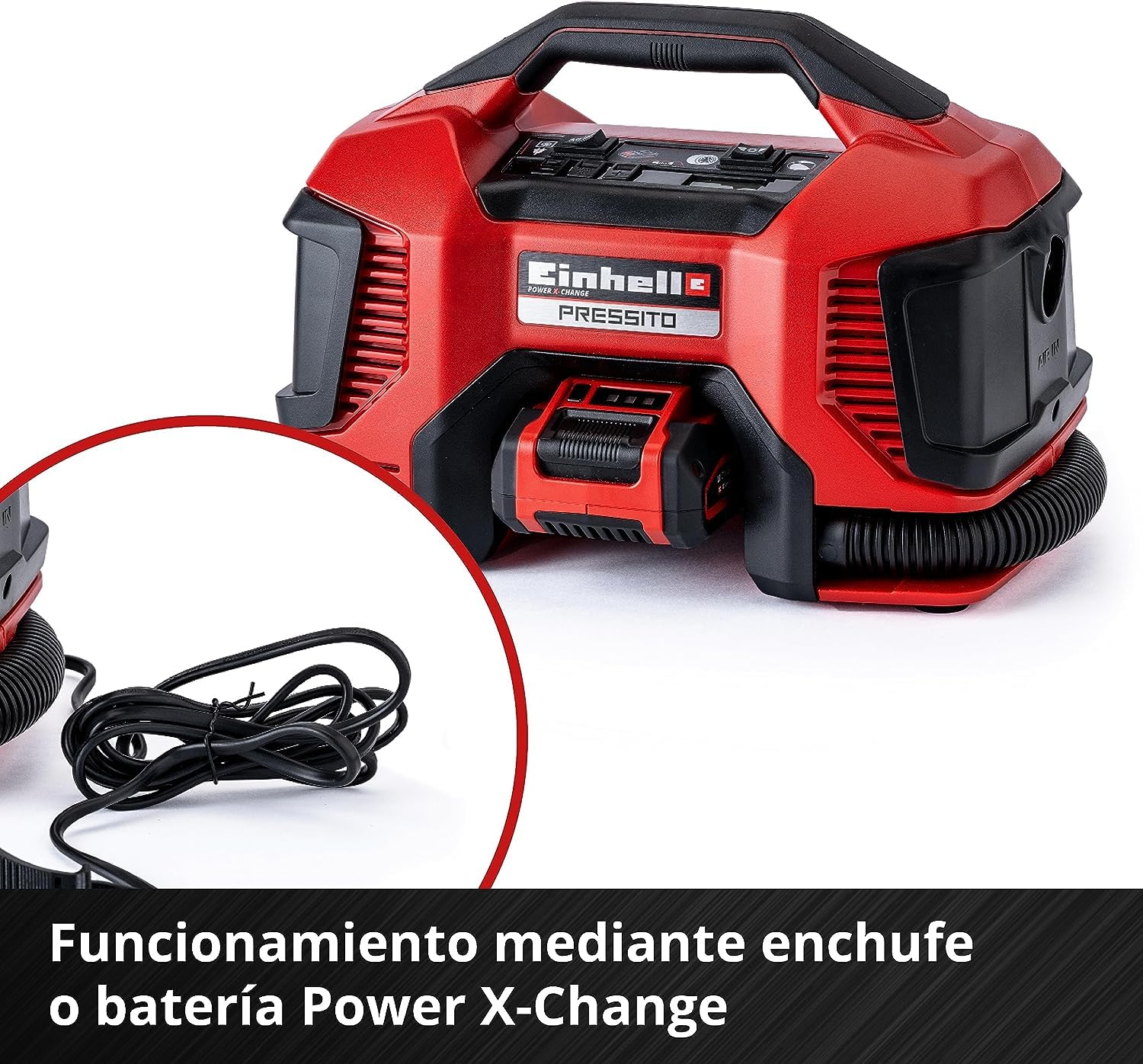 einhell-pressito-power-x-change-compresor-h-brido-18v-inflador-con-cable-y-bater image 5