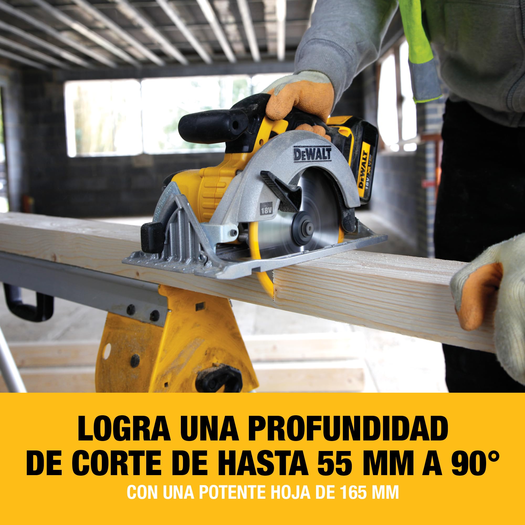 dewalt-sierra-circular-xr-18v-dcs391nt-165mm-460w-con-malet-n-tstak image 2
