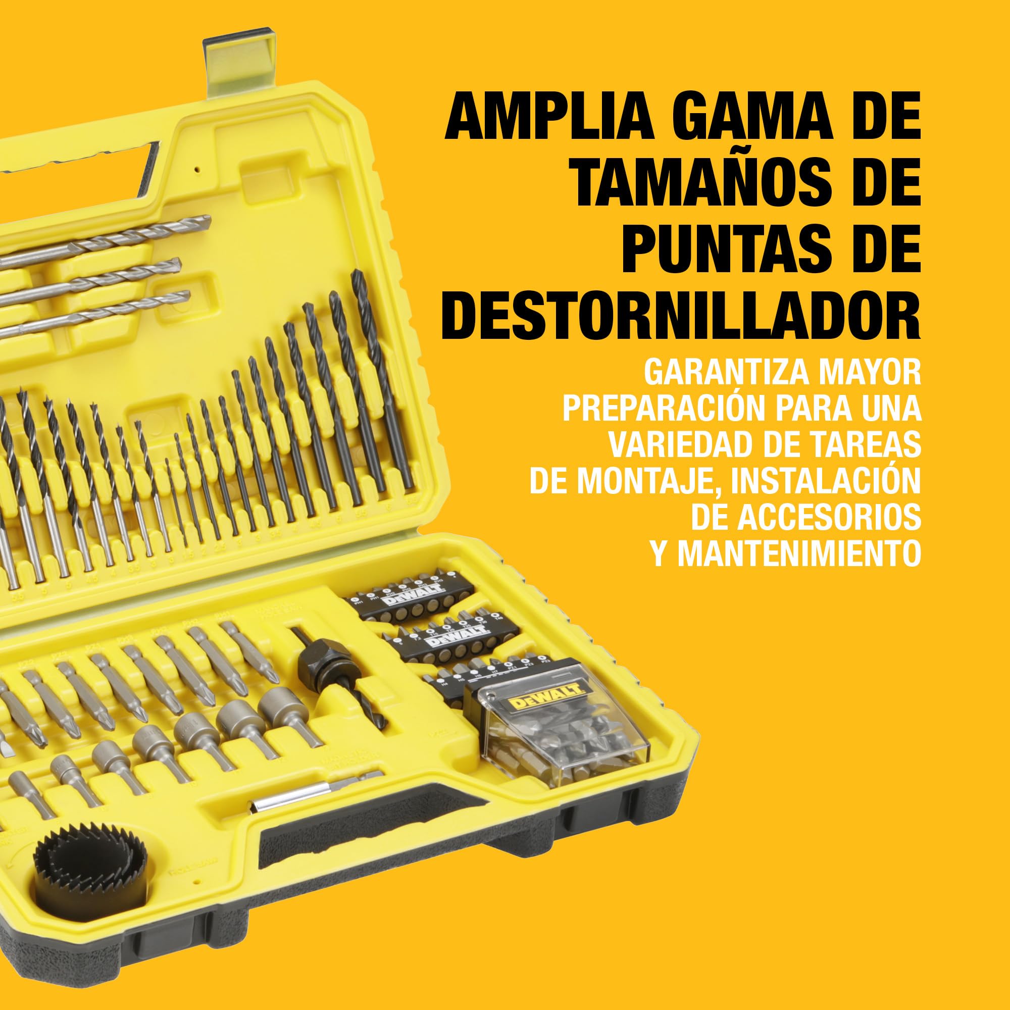 dewalt-juego-de-brocas-y-accesorios-de-taladro-100-piezas-dt71563-qz image 8