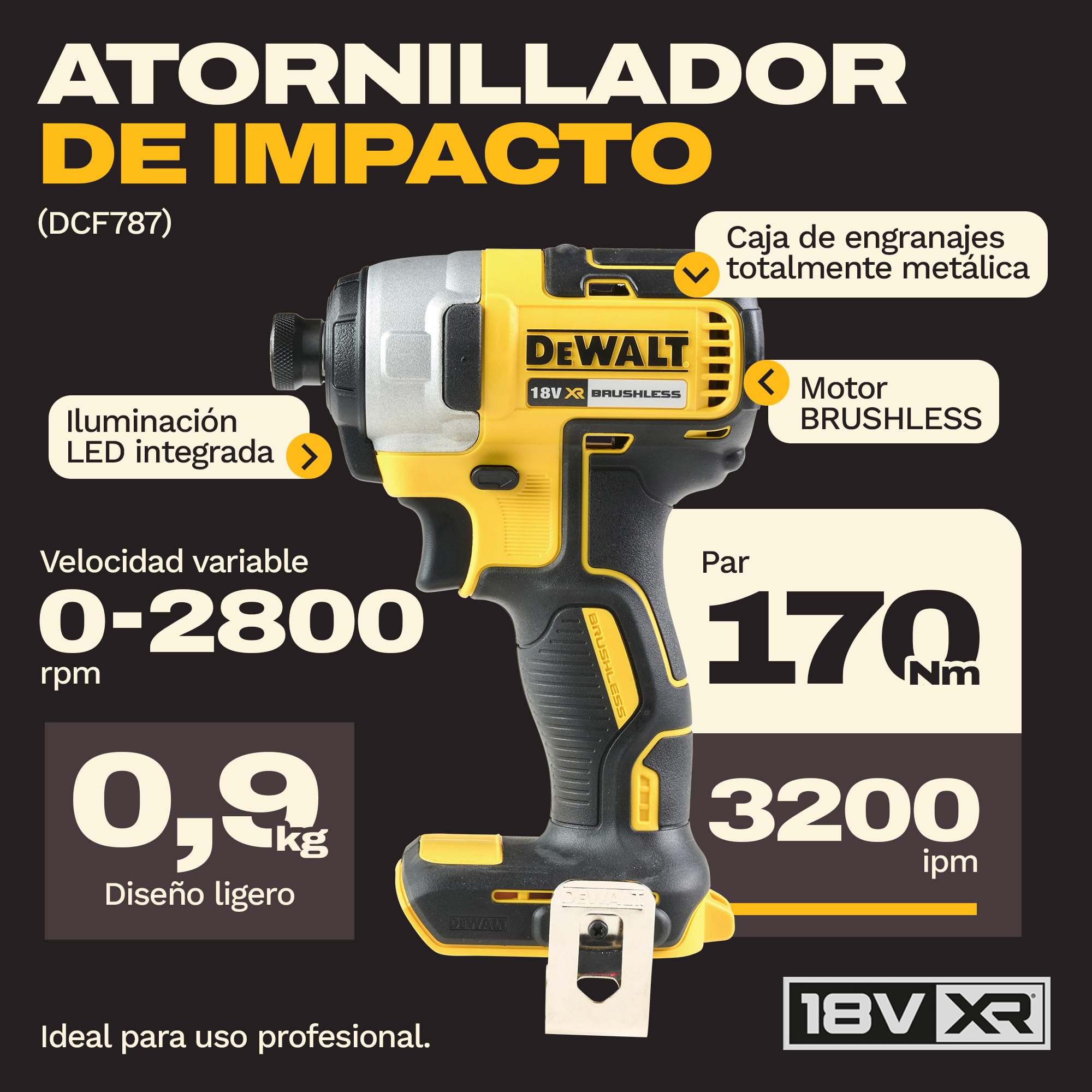 dewalt-kit-combo-18v-de-4-herramientas-dck424m3-qw-con-3-bater-as-de-4ah-y-carga image 3