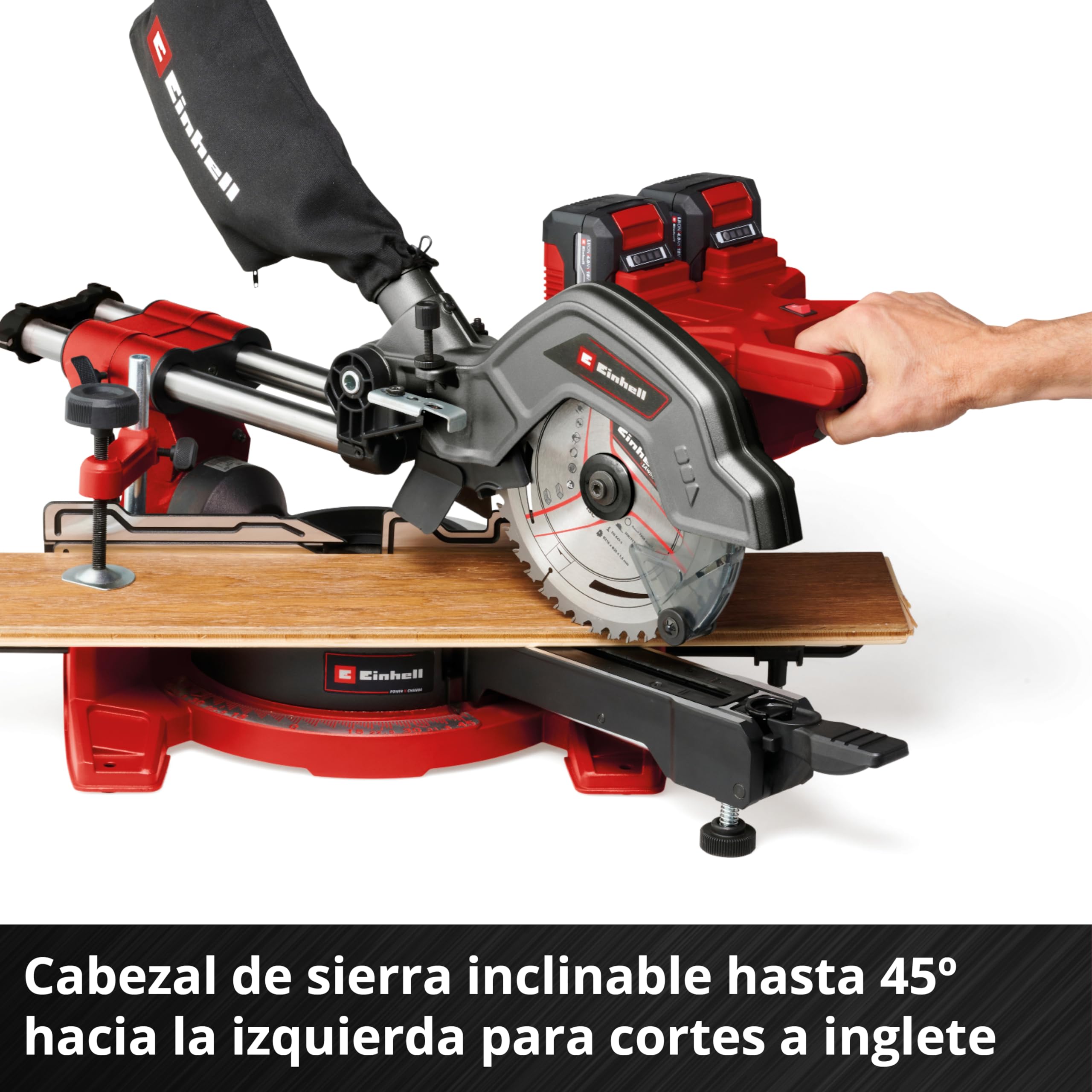 einhell-te-sm-36-8-l-li-solo-sierra-de-tracci-n-vaiv-n-e-inglete-a-bater-a-de-36 image 8