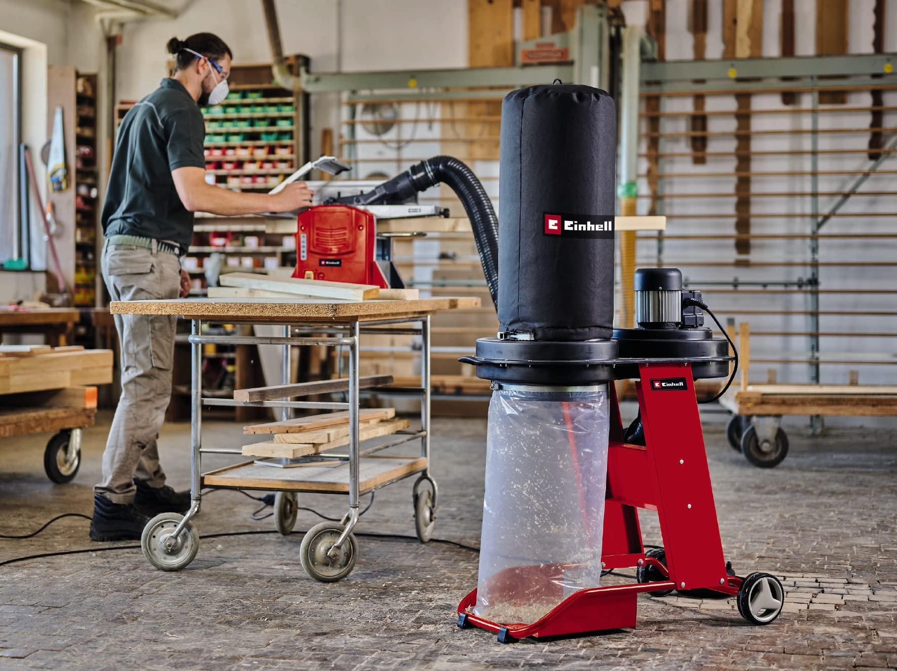 einhell-aspirador-te-ve-550-1-a-550w-enchufe-autom-tico-2500w-manguera-250cm-100 image 3