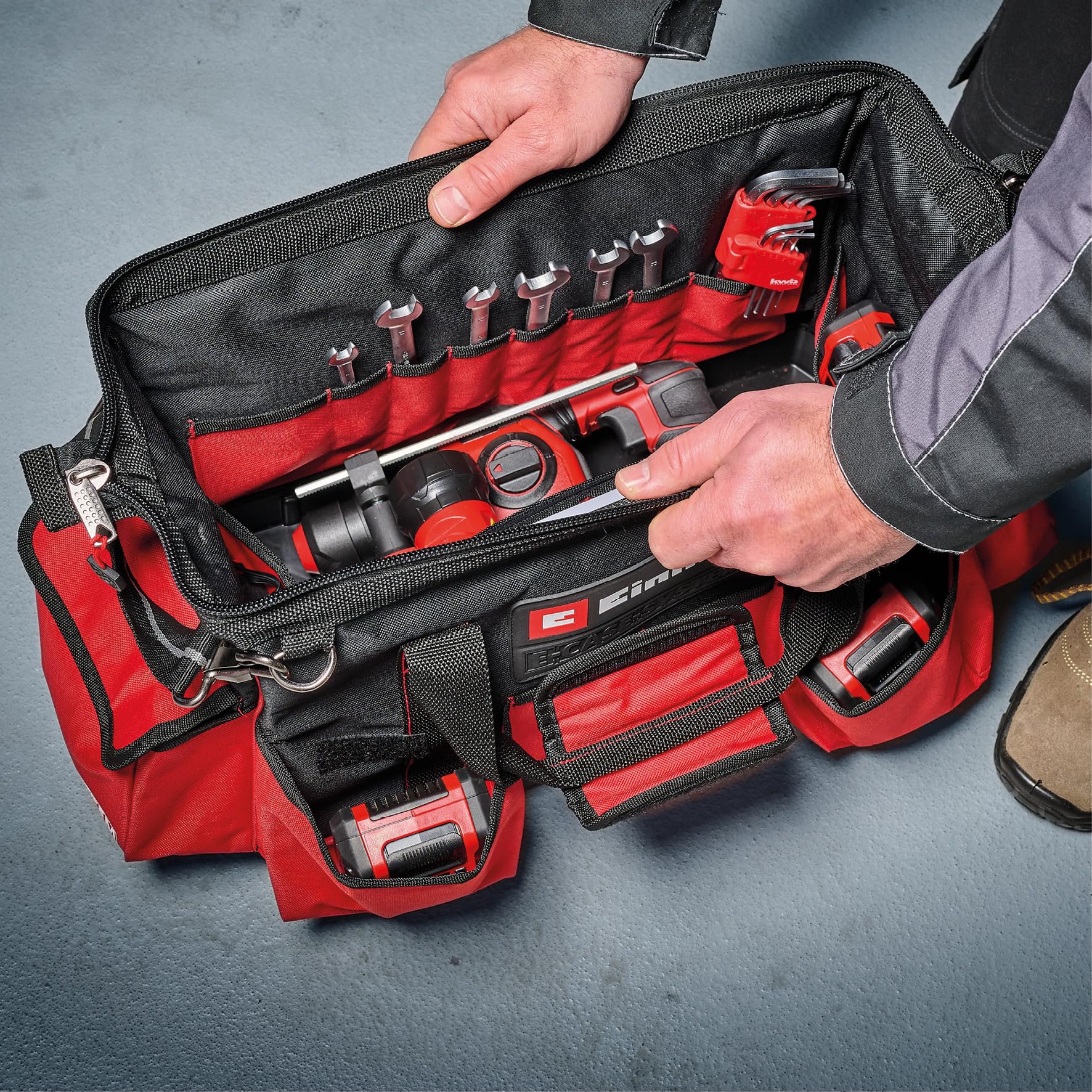 einhell-bolsa-e-case-m-x-30-kg-apilable-bloqueable-combinable-con-el-sistema-e-c image 4