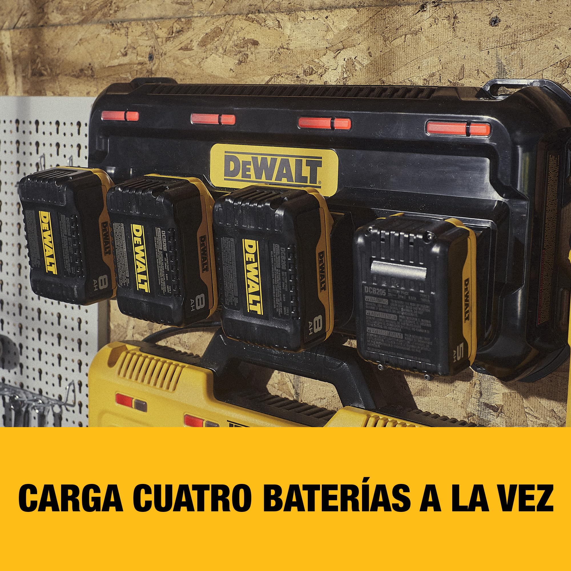 dewalt-dcb1404-qw-cargador-quadport-4a-para-4-bater-as-18v-xr-y-54v-flexvolt-con image 3