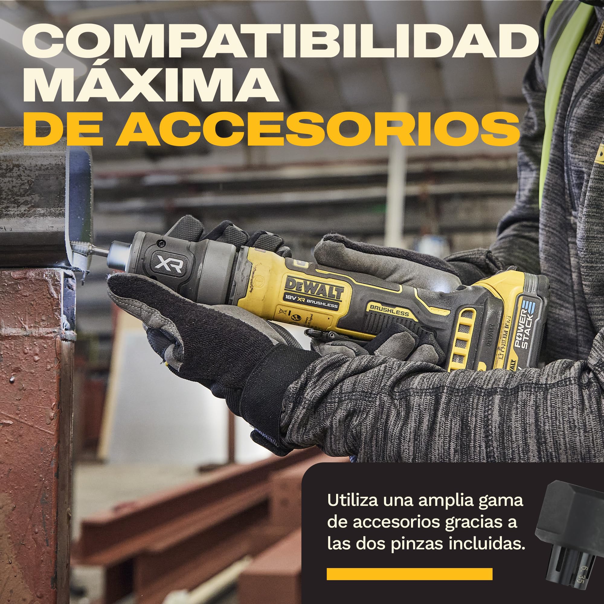 dewalt-amoladora-recta-compacta-brushless-18v-xr-dcg420n-xj-solo-cuerpo image 6