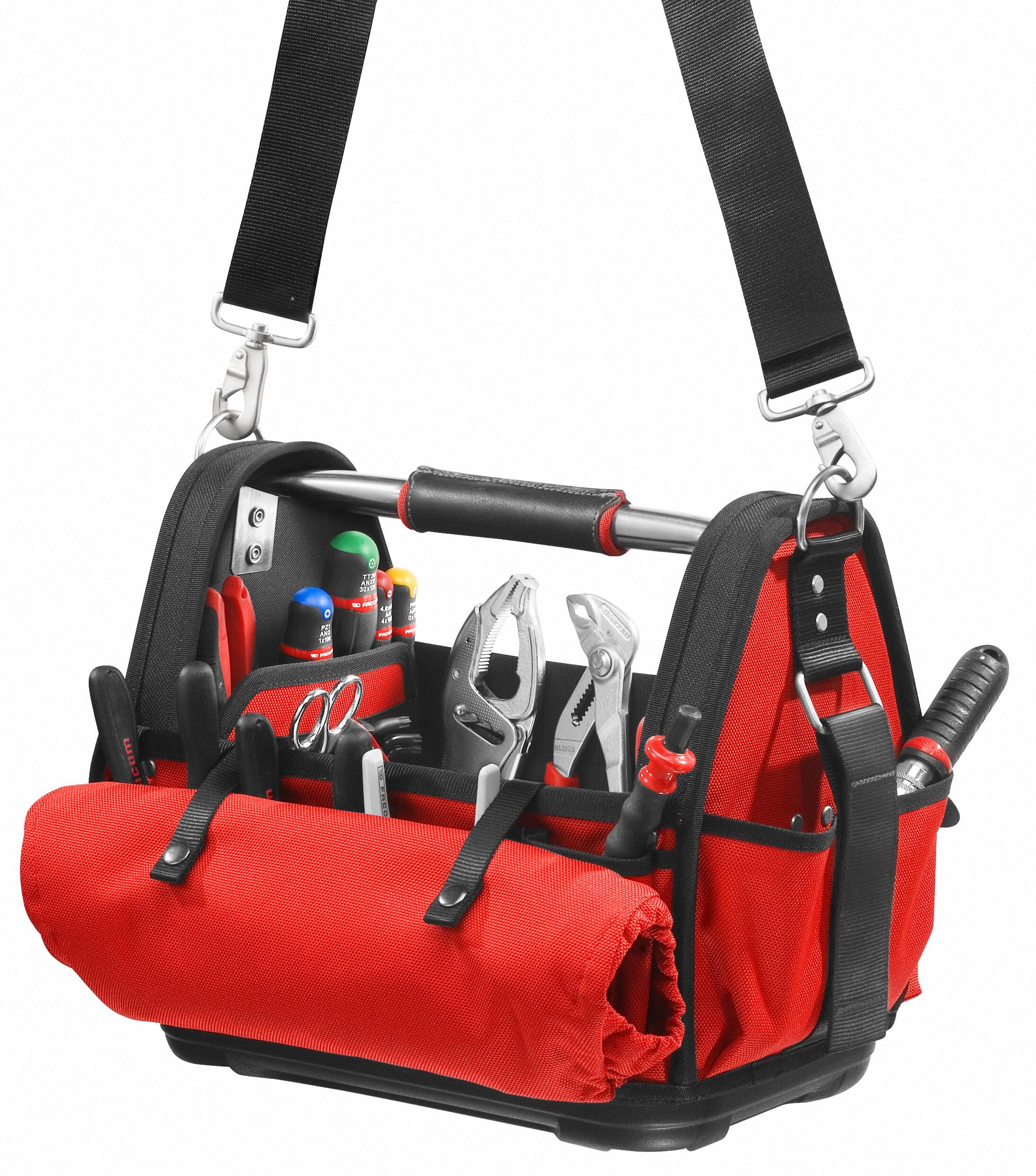 facom-bolsa-portaherramientas-bs-t14pb-34l-tejido-impermeable-1200d-asa-de-alumi image 4