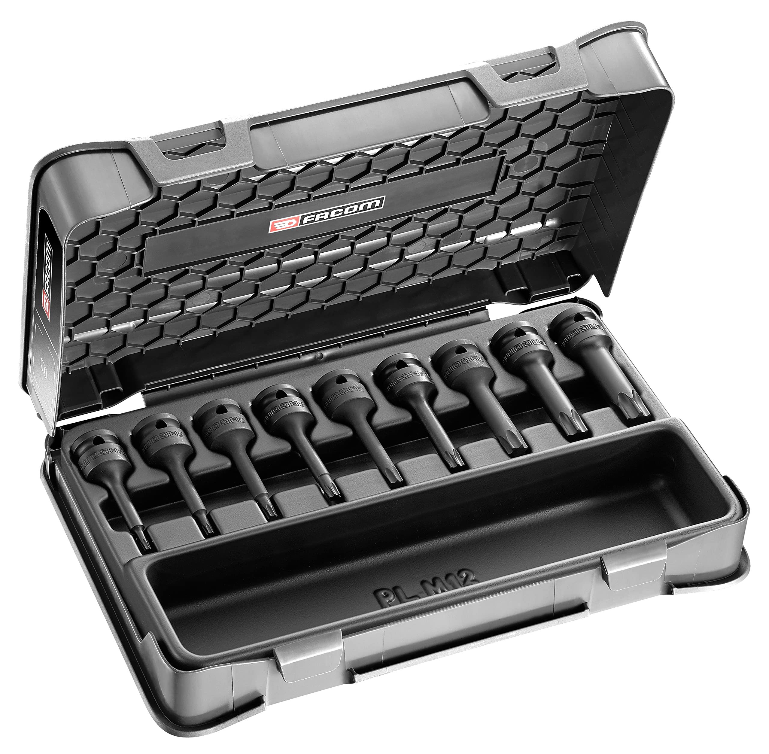 facom-estuche-de-vasos-de-impacto-largos-1-2-torx-tx20-t70-con-riel-de-retenci-n image 1