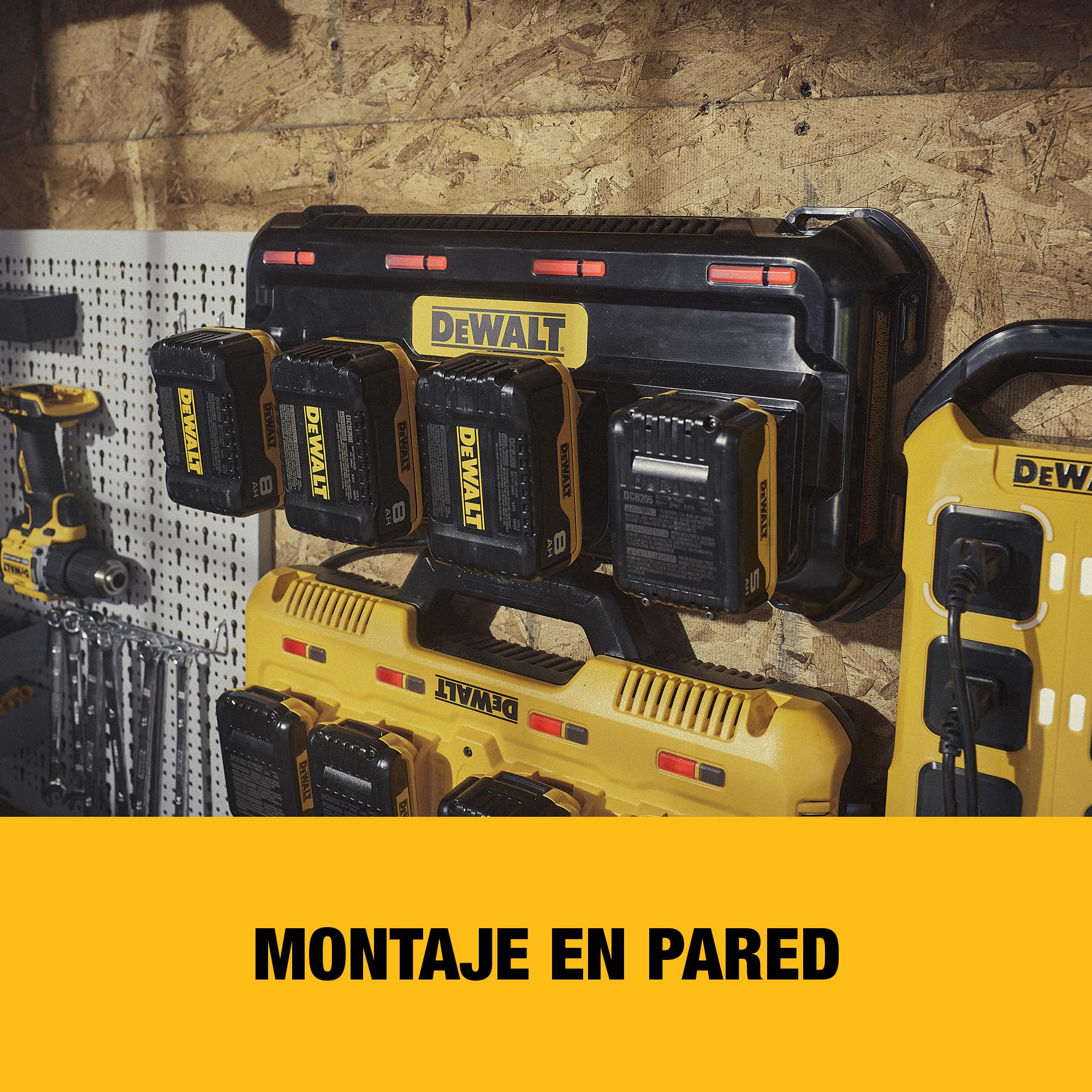 dewalt-dcb1404-qw-cargador-quadport-4a-para-4-bater-as-18v-xr-y-54v-flexvolt-con image 8