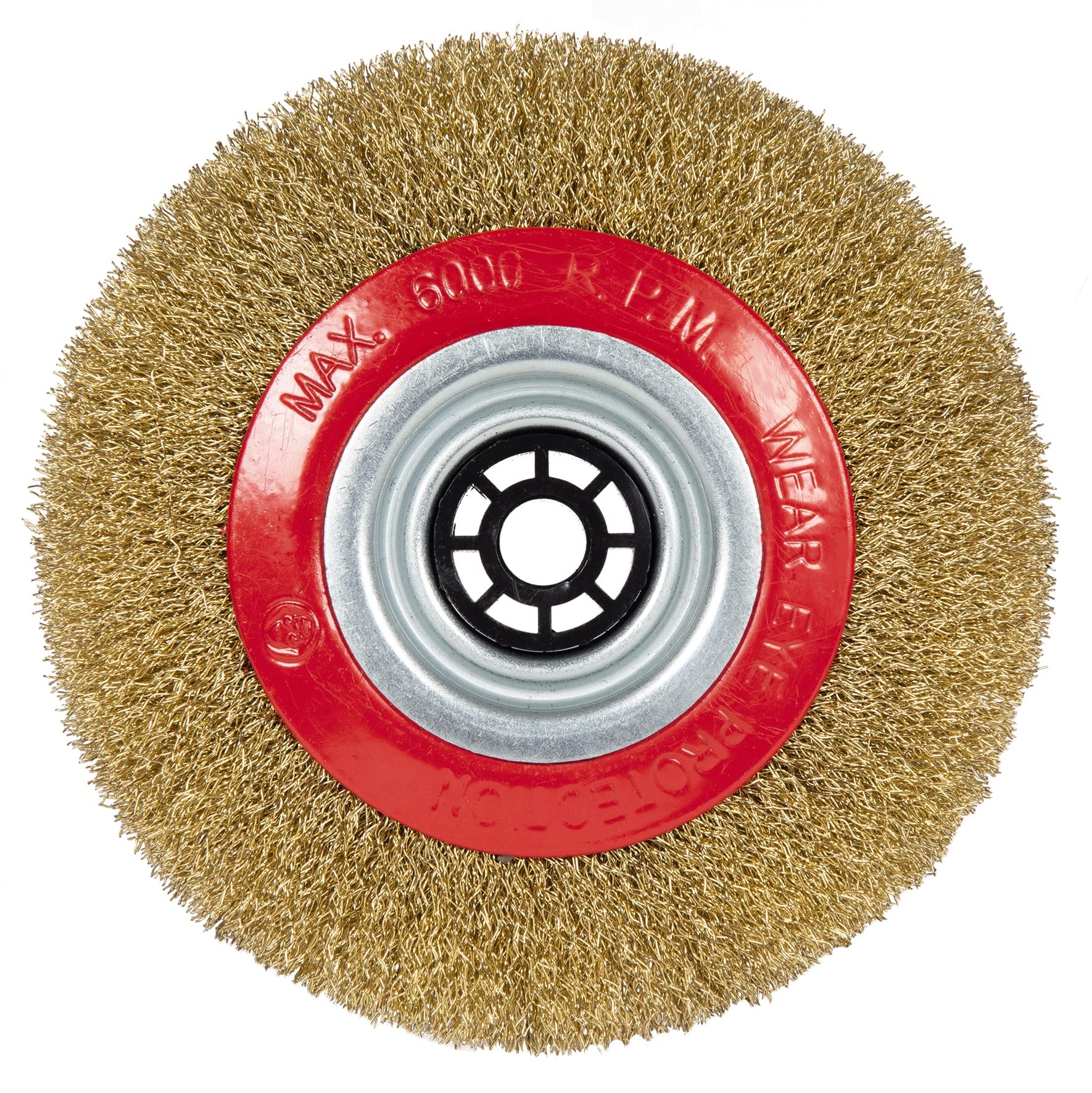 einhell-disco-de-cepillos-para-lijadora-doble-tc-bg-150-b-150mm-alambre-de-acero image 1