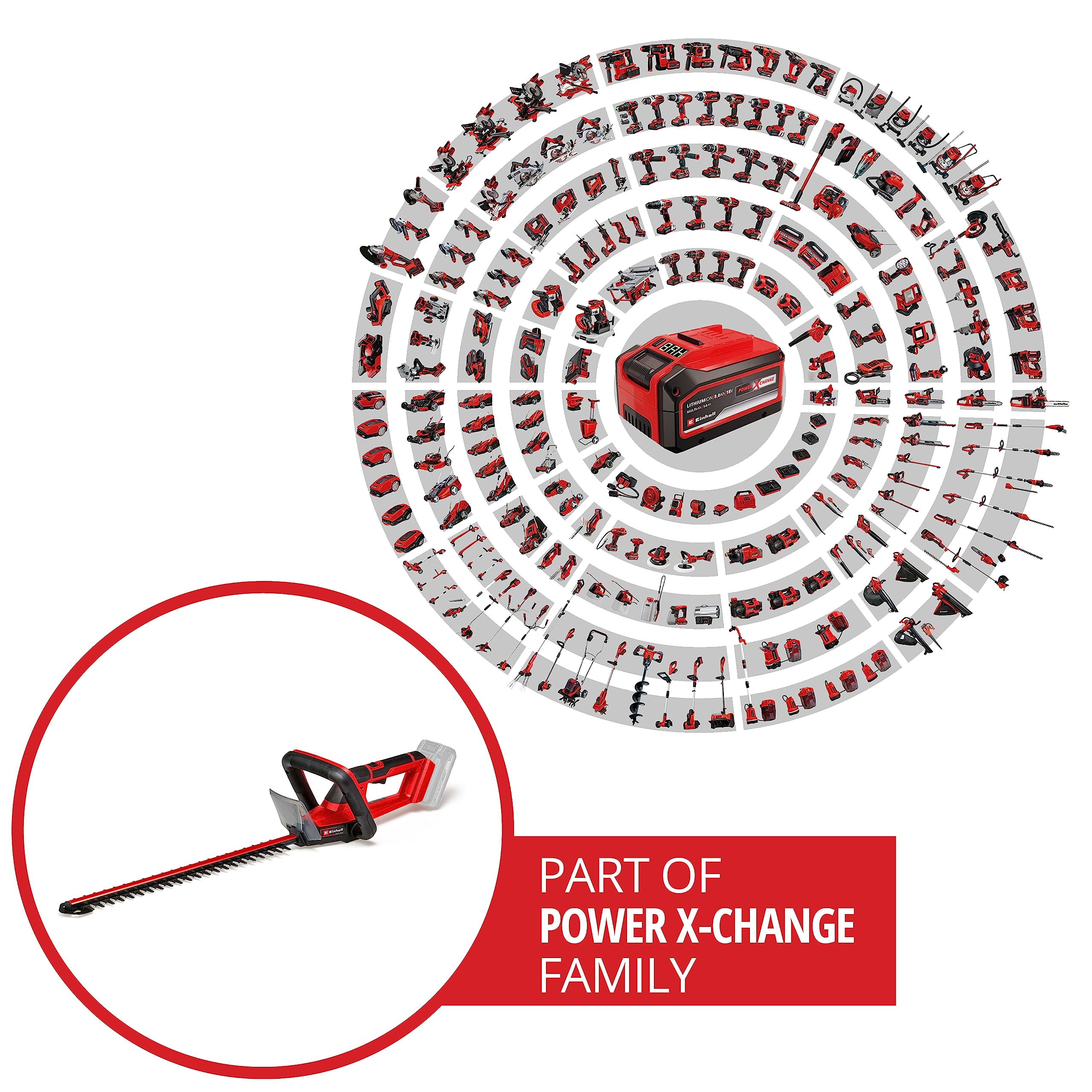 einhell-recortasetos-inal-mbrico-gc-ch-18-50-li-solo-power-x-change-18v-cuchilla image 2