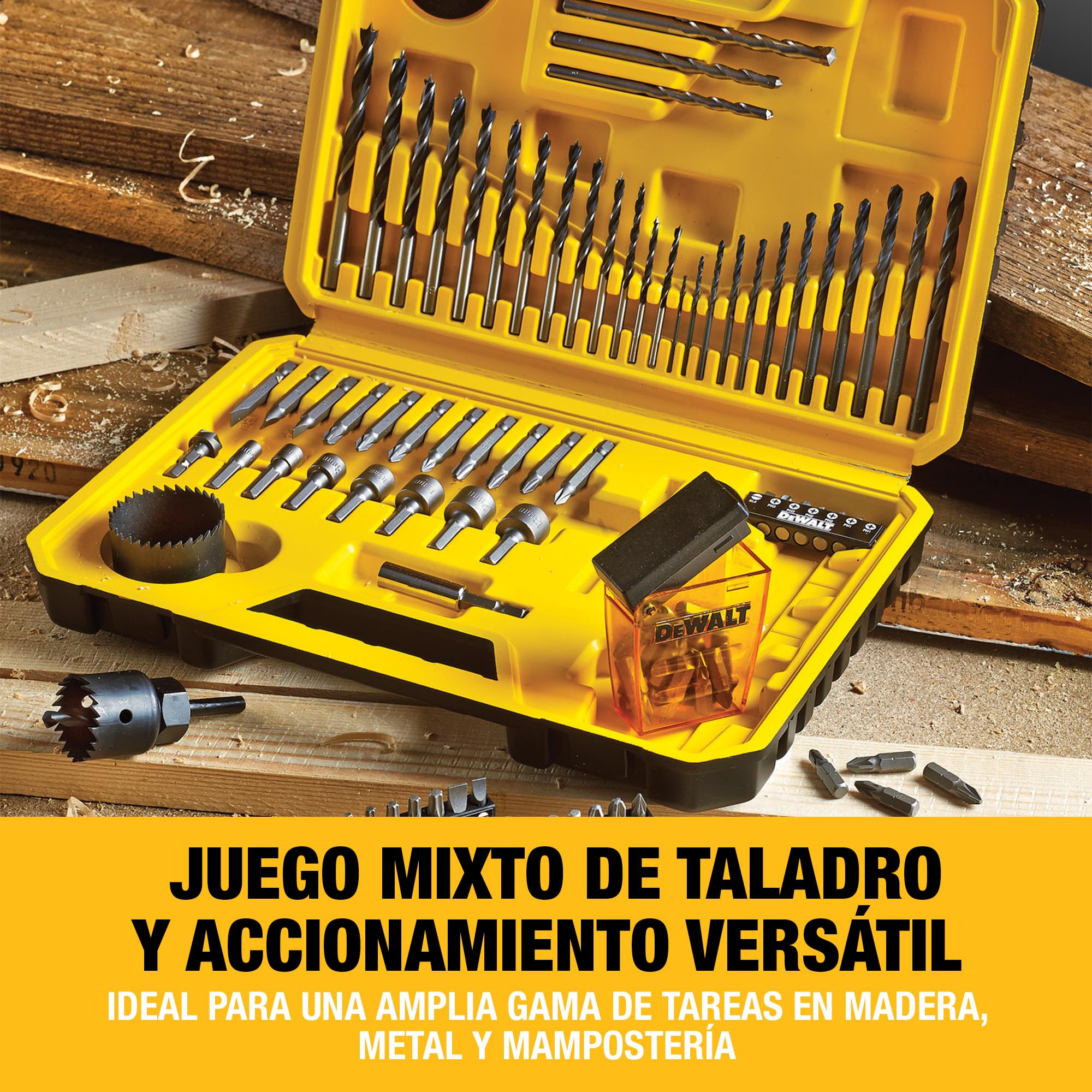 dewalt-juego-de-brocas-y-accesorios-de-taladro-100-piezas-dt71563-qz image 2