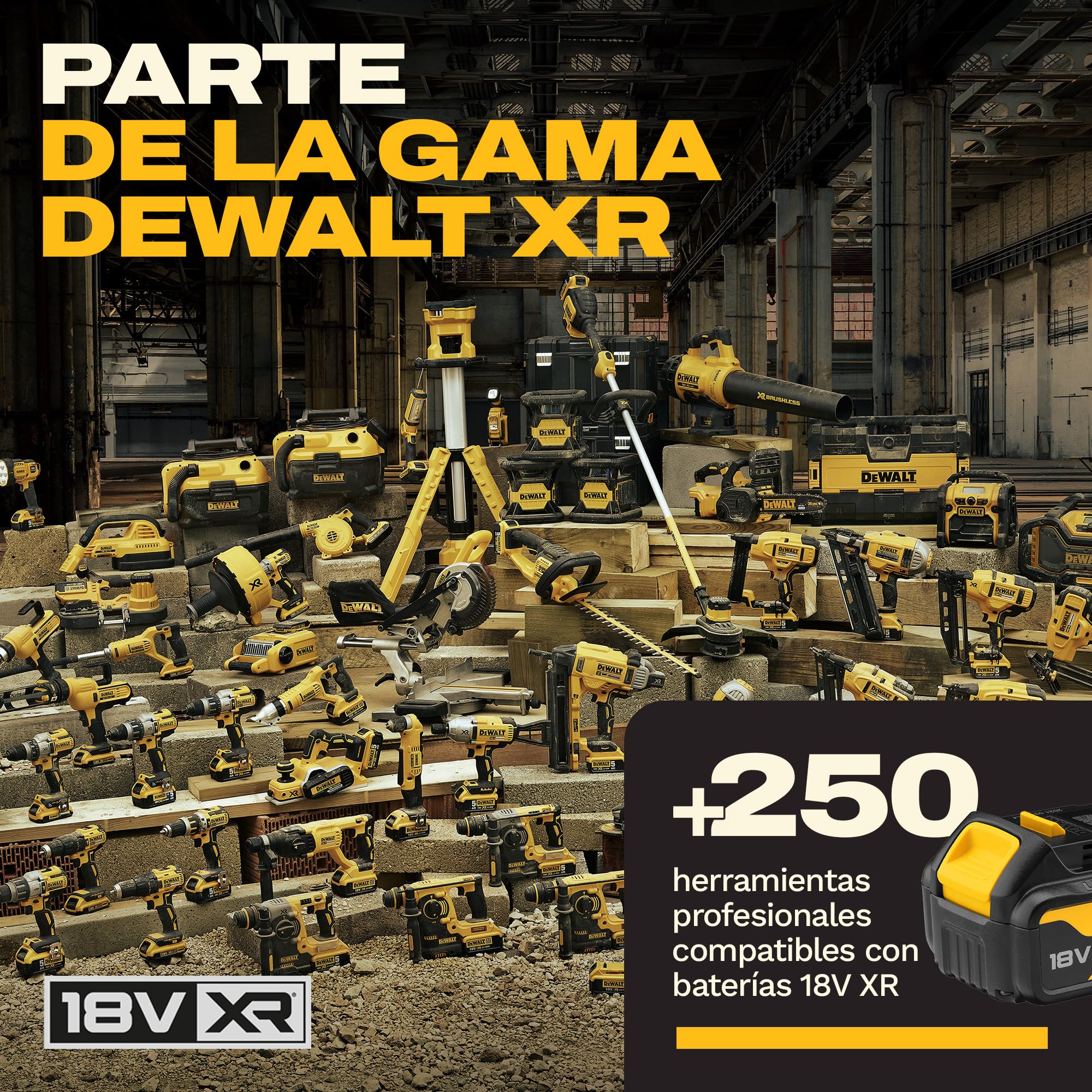 dewalt-kit-combo-18v-de-4-herramientas-dck424m3-qw-con-3-bater-as-de-4ah-y-carga image 8
