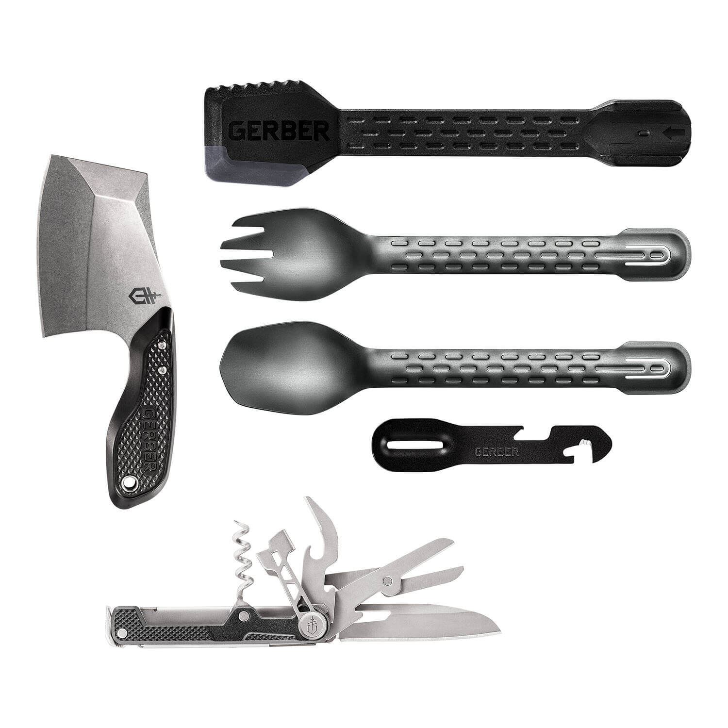 gerber-around-camp-kit-kit-de-acampada-con-tri-tip-armbar-cork-y-compleat-multi- image 1