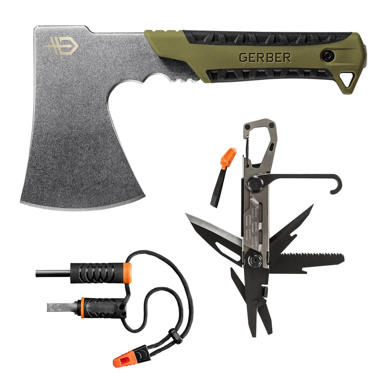 kit-gerber-camp-setup-hacha-compacta-encendedor-y-multiherramienta-para-acampar image 1