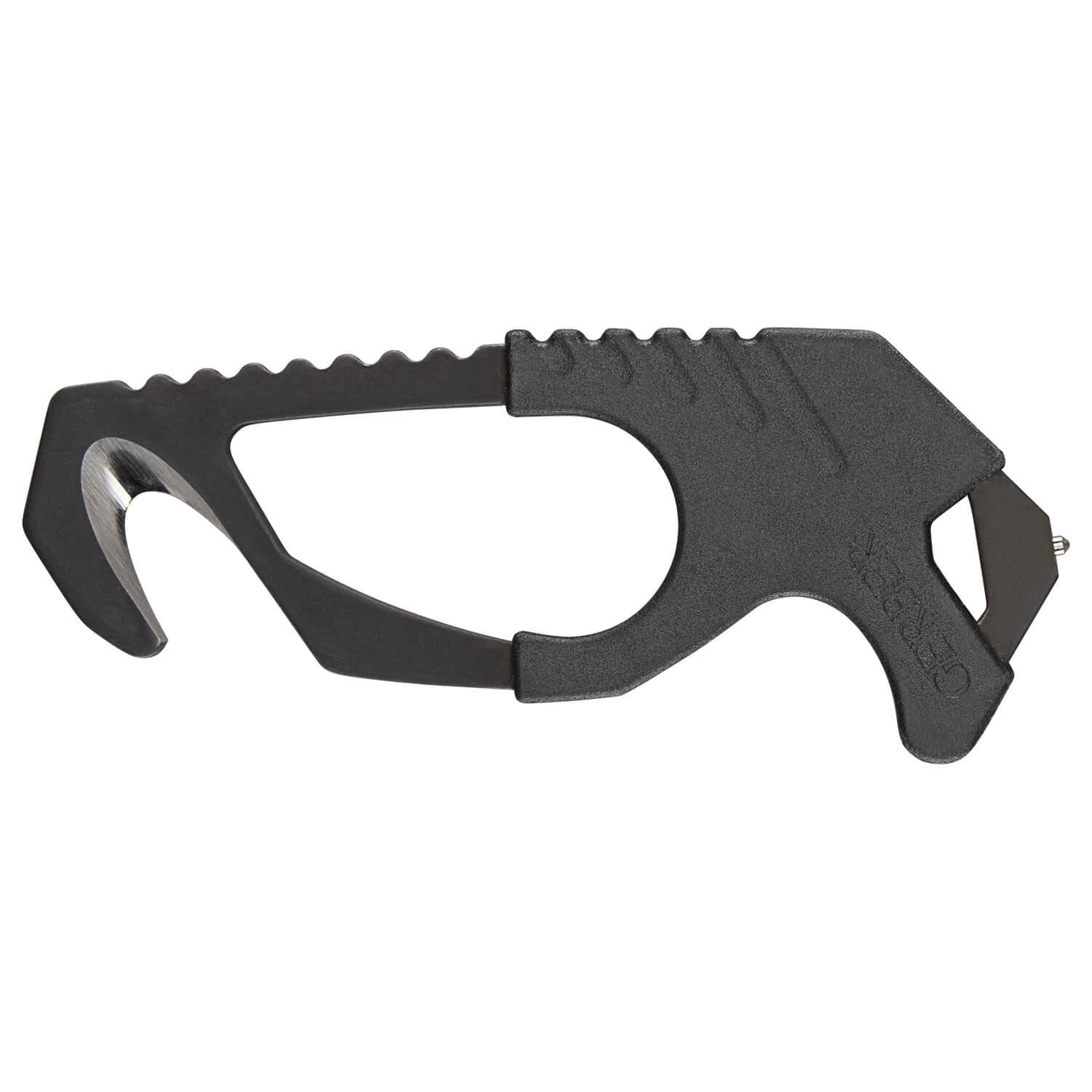 cortador-de-cinturones-gerber-strap-cutter-negro-con-funda-naranja image 1