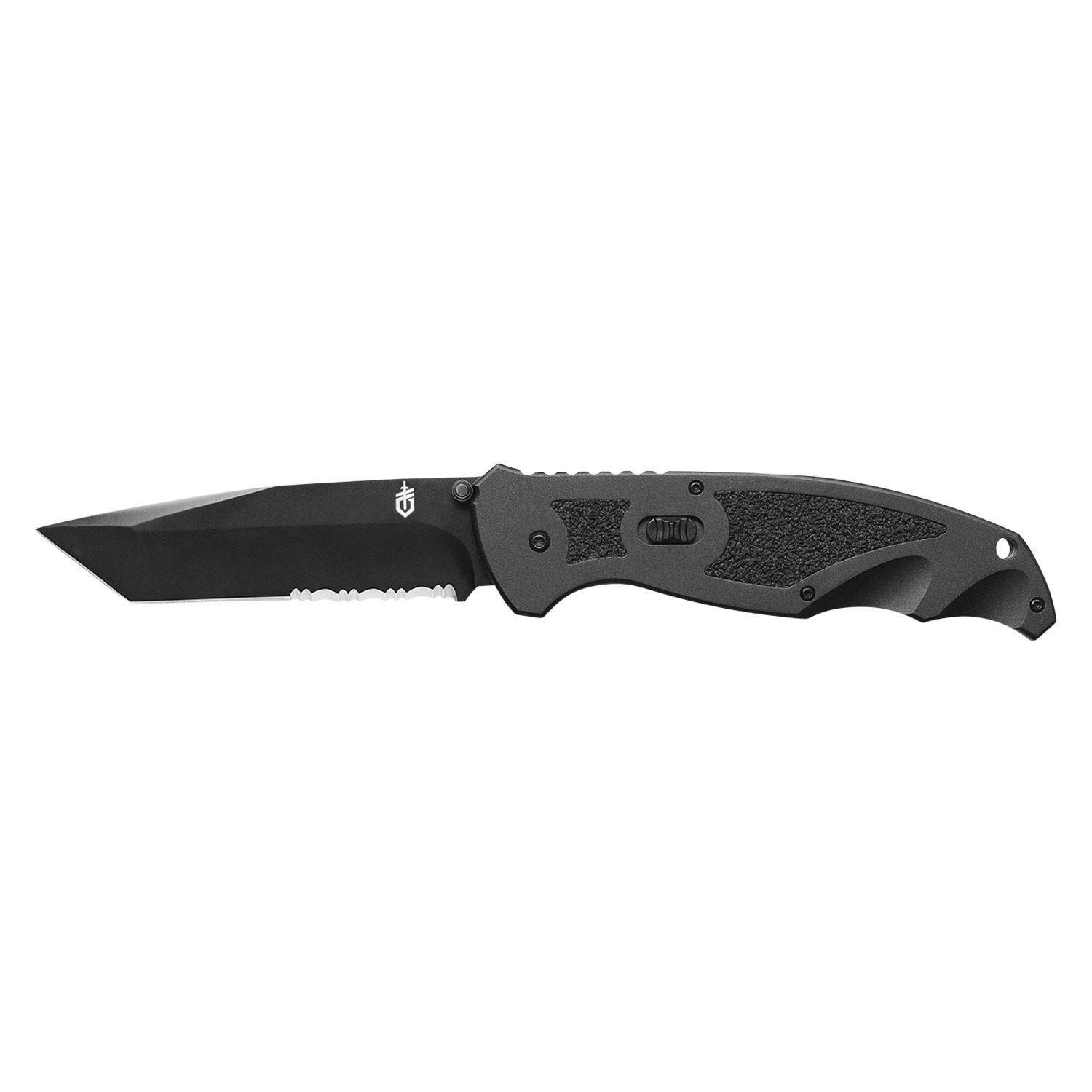 gerber-answer-f-a-s-t-tanto-serrated-navaja-de-apertura-asistida image 1