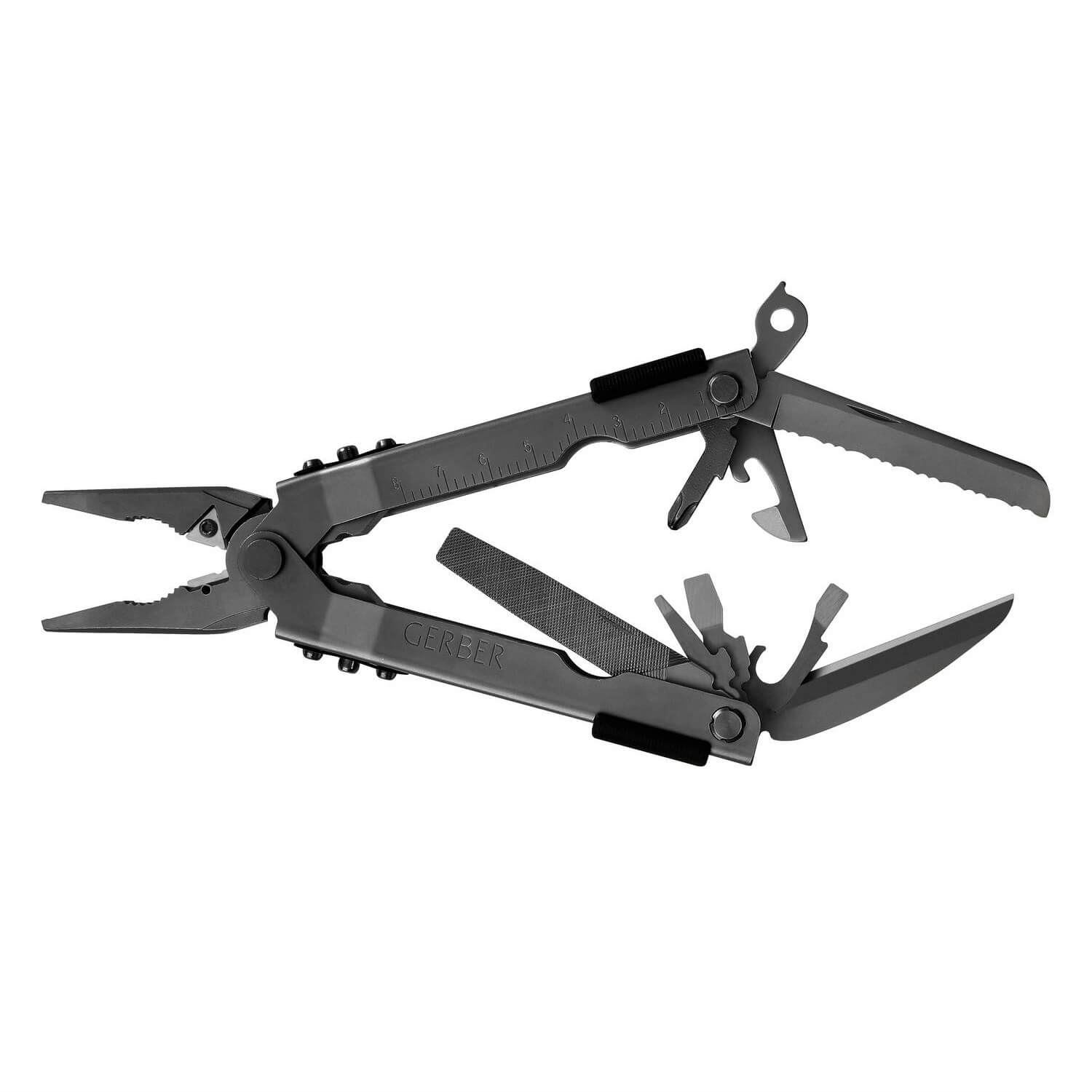 multiherramienta-gerber-multi-plier-600-negro-cortadores-de-carburo-alicates-de- image 1