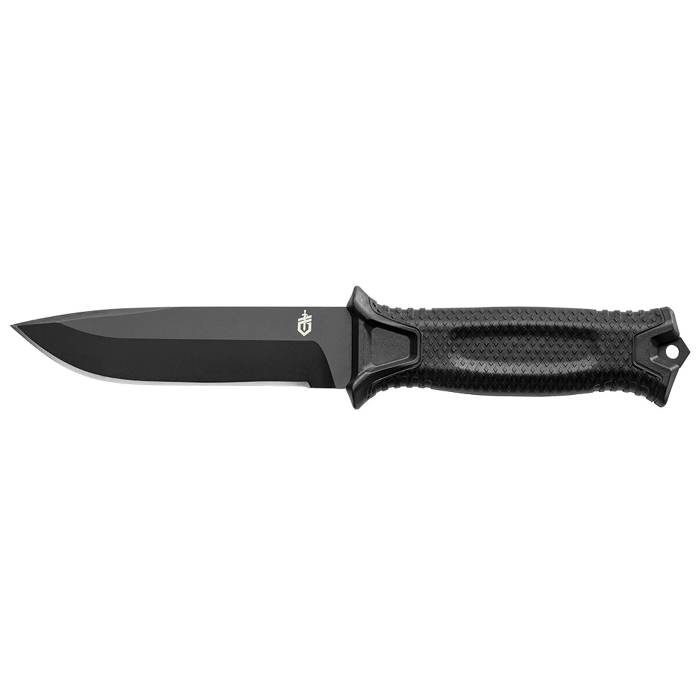 gerber-strongarm-cuchillo-fijo-negro-filo-liso image 1
