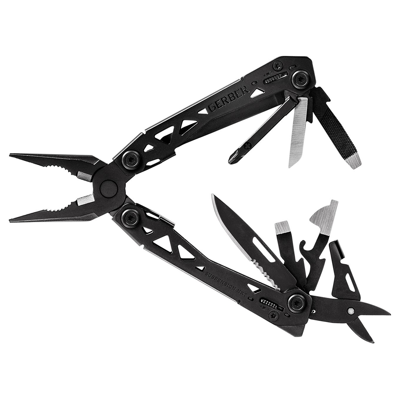 gerber-suspension-nxt-black-multiherramienta-15-en-1-con-apertura-mariposa image 1
