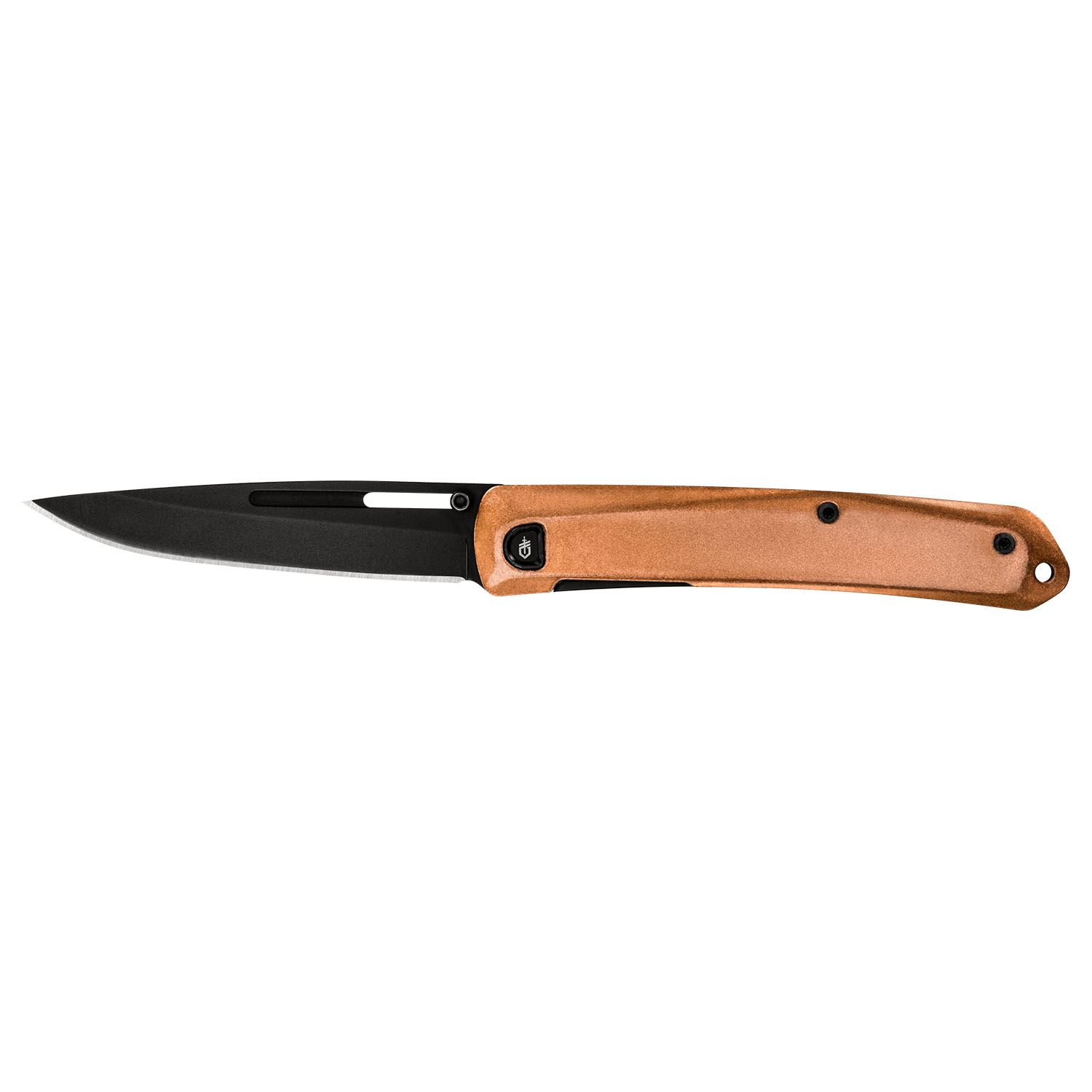 navaja-edc-gerber-affinity-cobre-con-marco-de-acero-y-cierre-de-frame-lock image 1